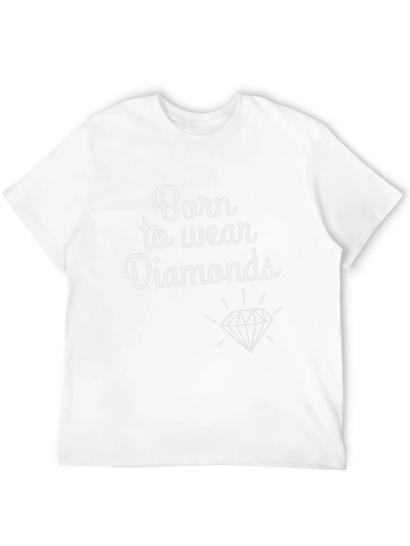 Born to Wear Diamonds Graphic Tee
