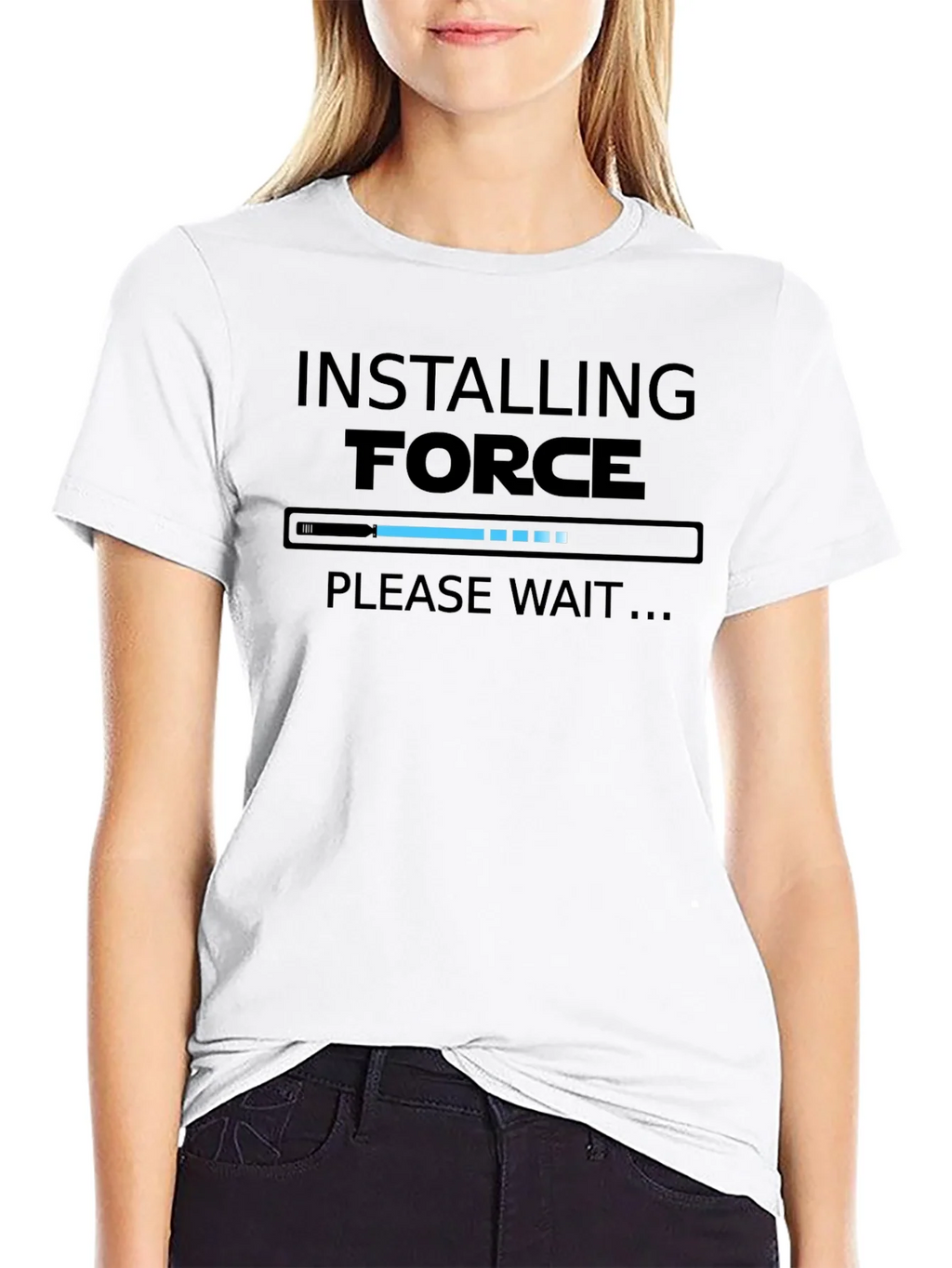 Installing Force T-Shirt - Funny Geek Tee