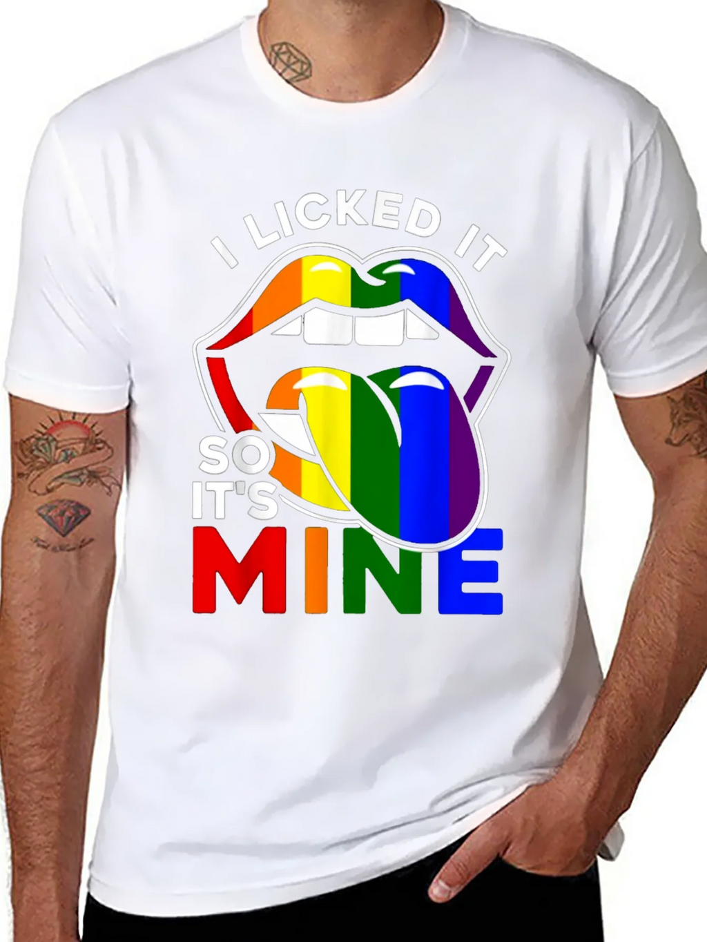 I Licked It Pride Tee