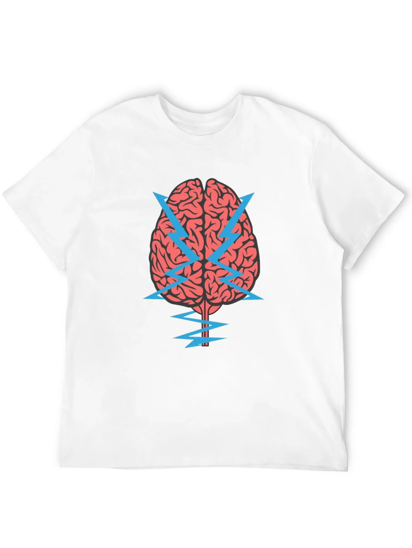 Brainstorm T-Shirt - Mens Black Graphic Tee