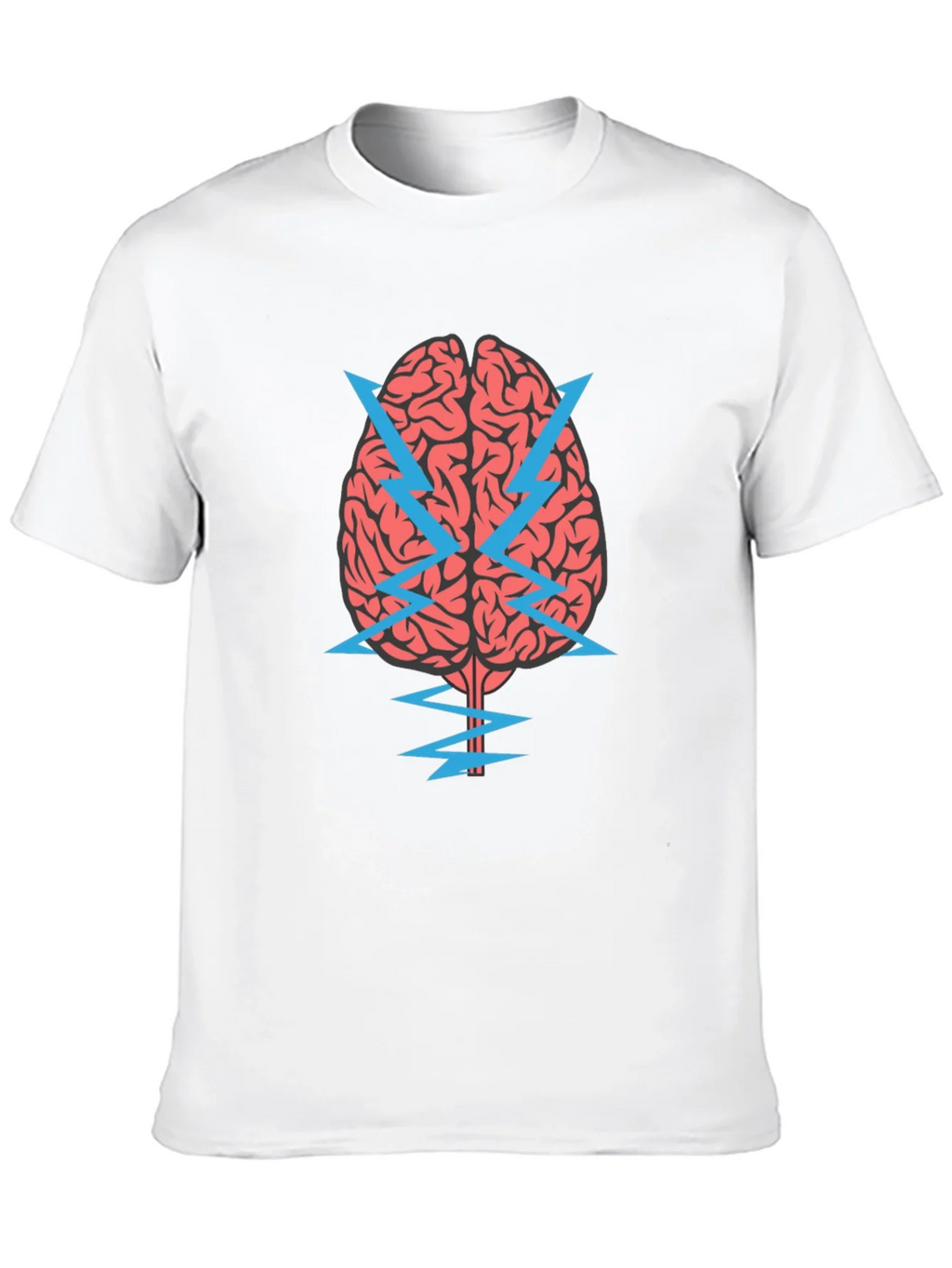 Brainstorm T-Shirt - Mens Black Graphic Tee