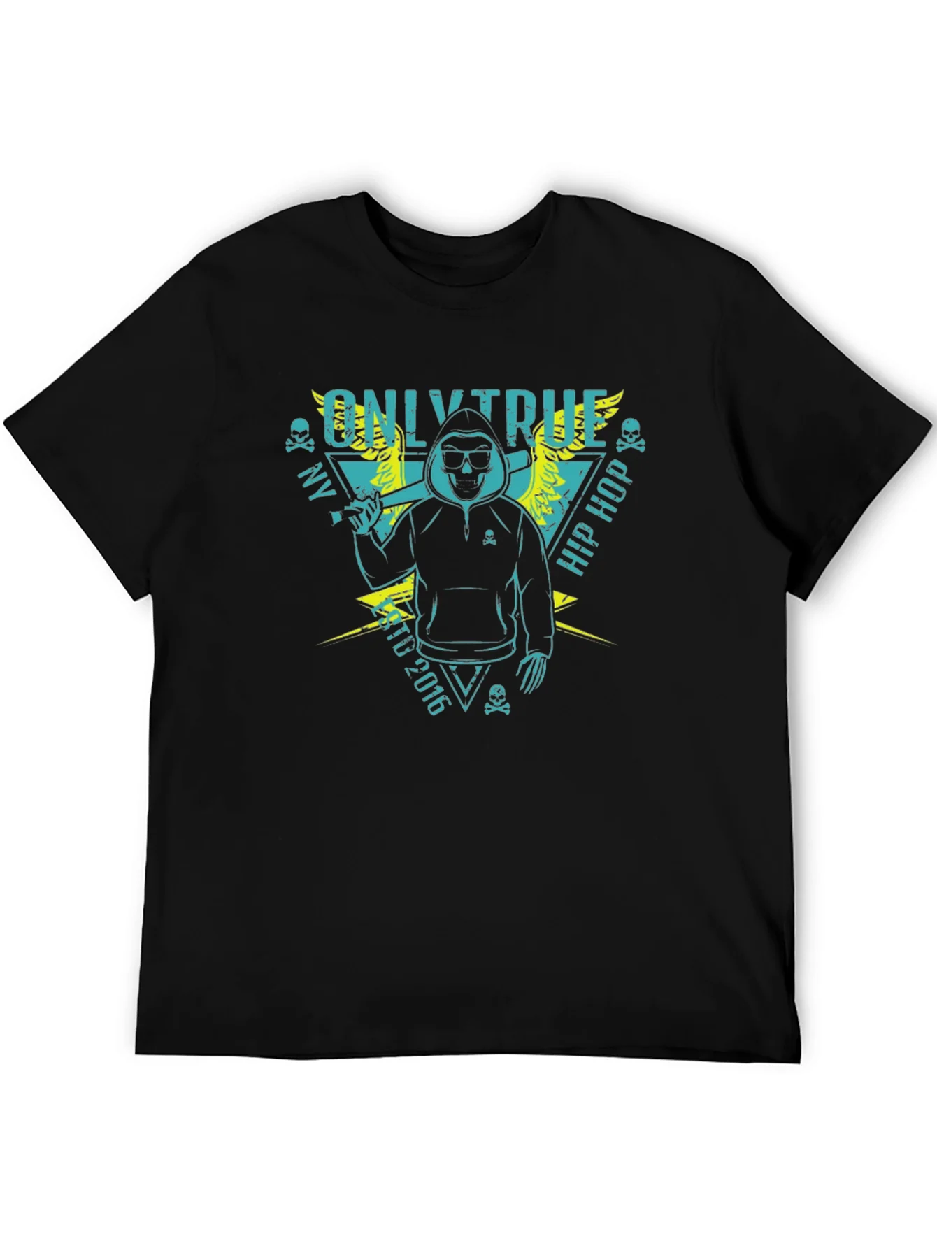 NY Hip Hop Black T-Shirt