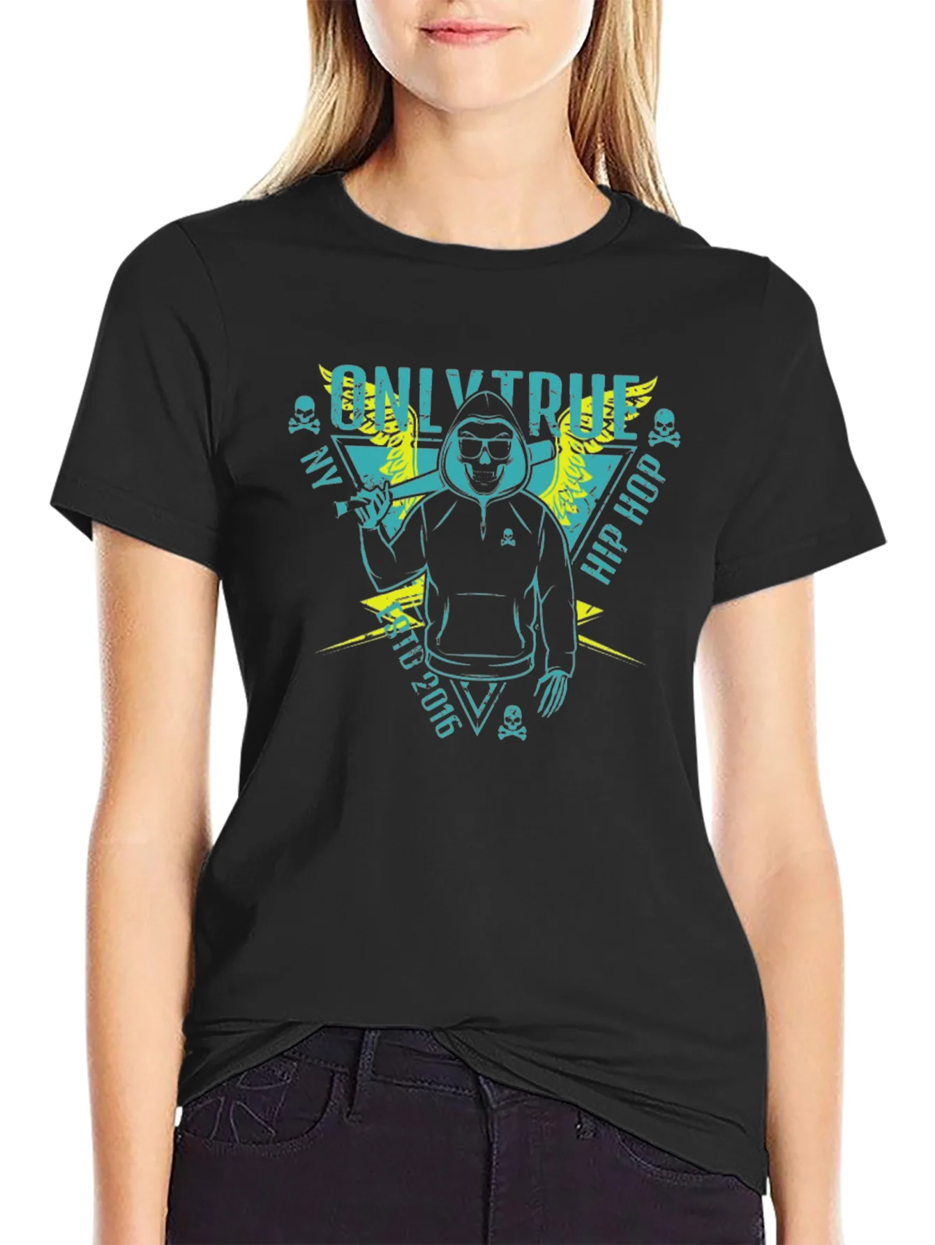 NY Hip Hop Black T-Shirt