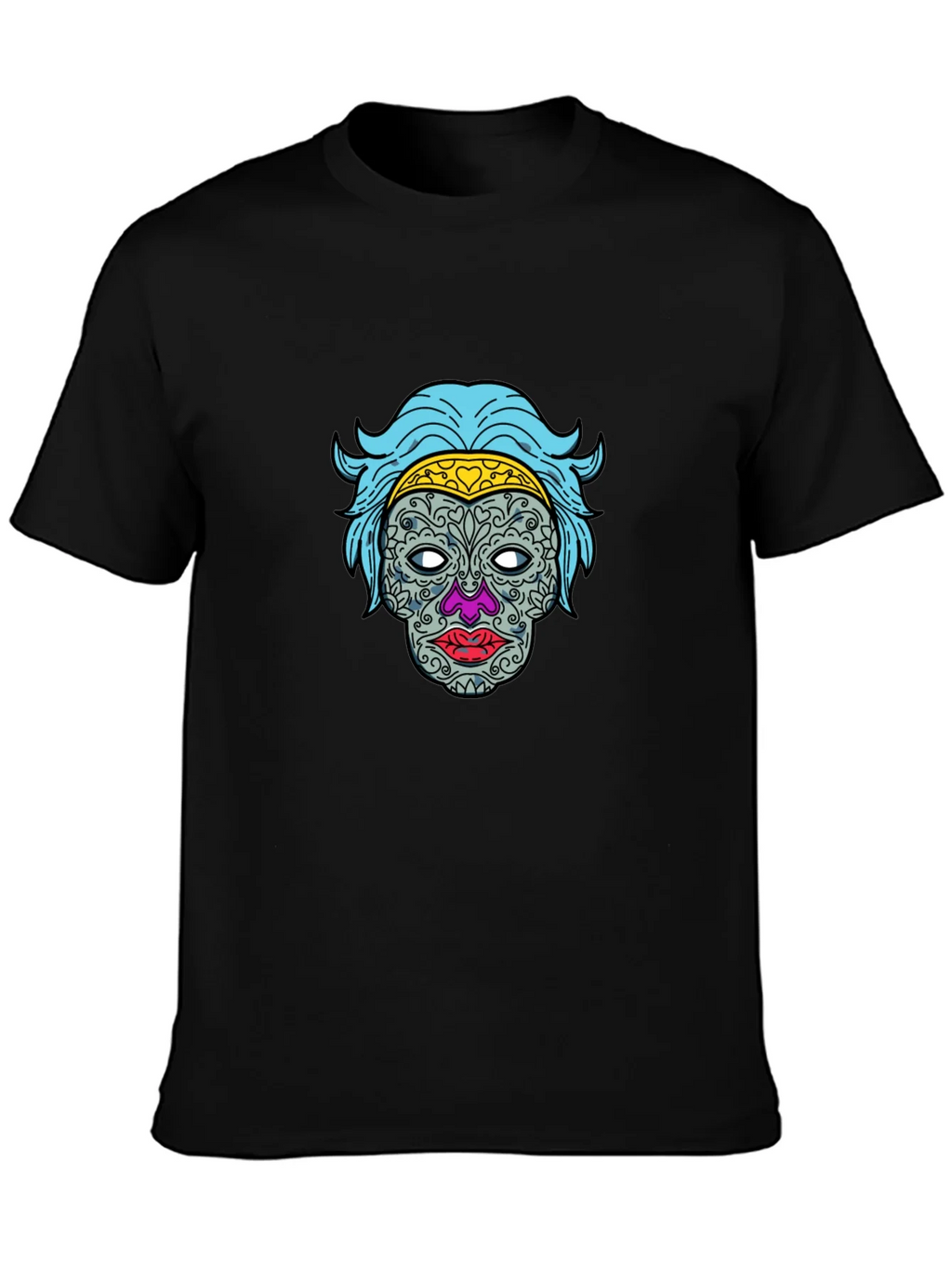 Sugar Skull Graphic Tee - Dia de los Muertos