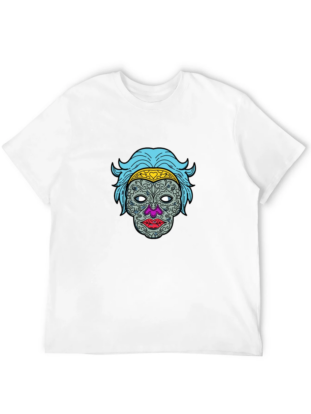 Sugar Skull Graphic Tee - Dia de los Muertos
