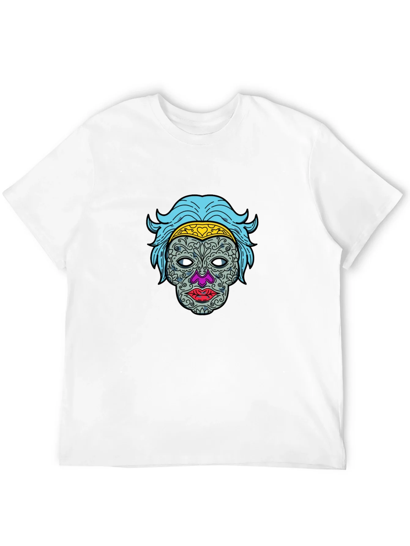 Sugar Skull Graphic Tee - Dia de los Muertos