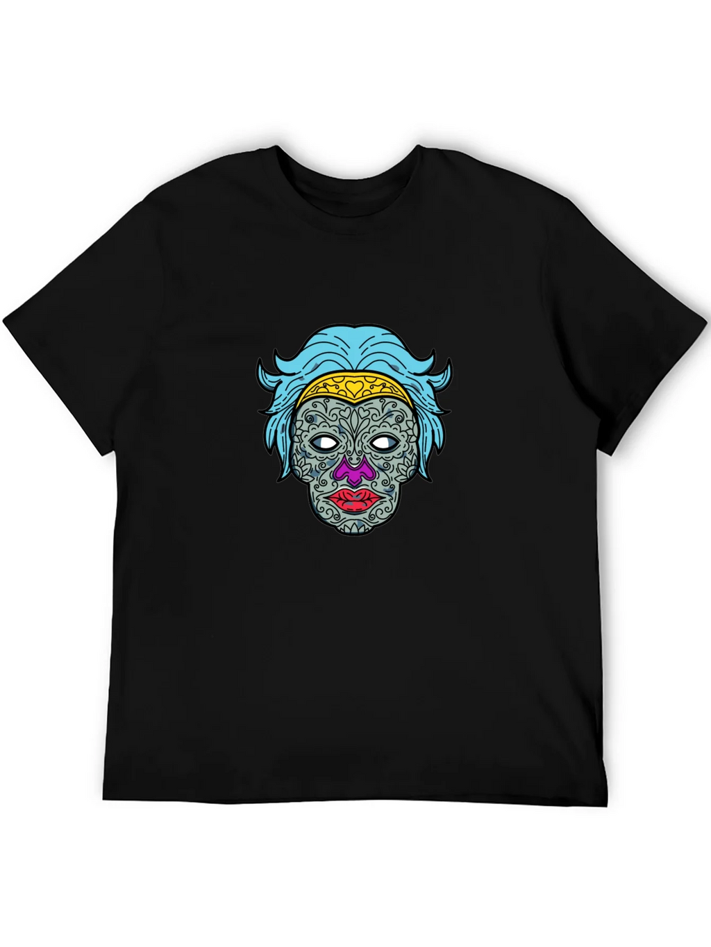 Sugar Skull Graphic Tee - Dia de los Muertos