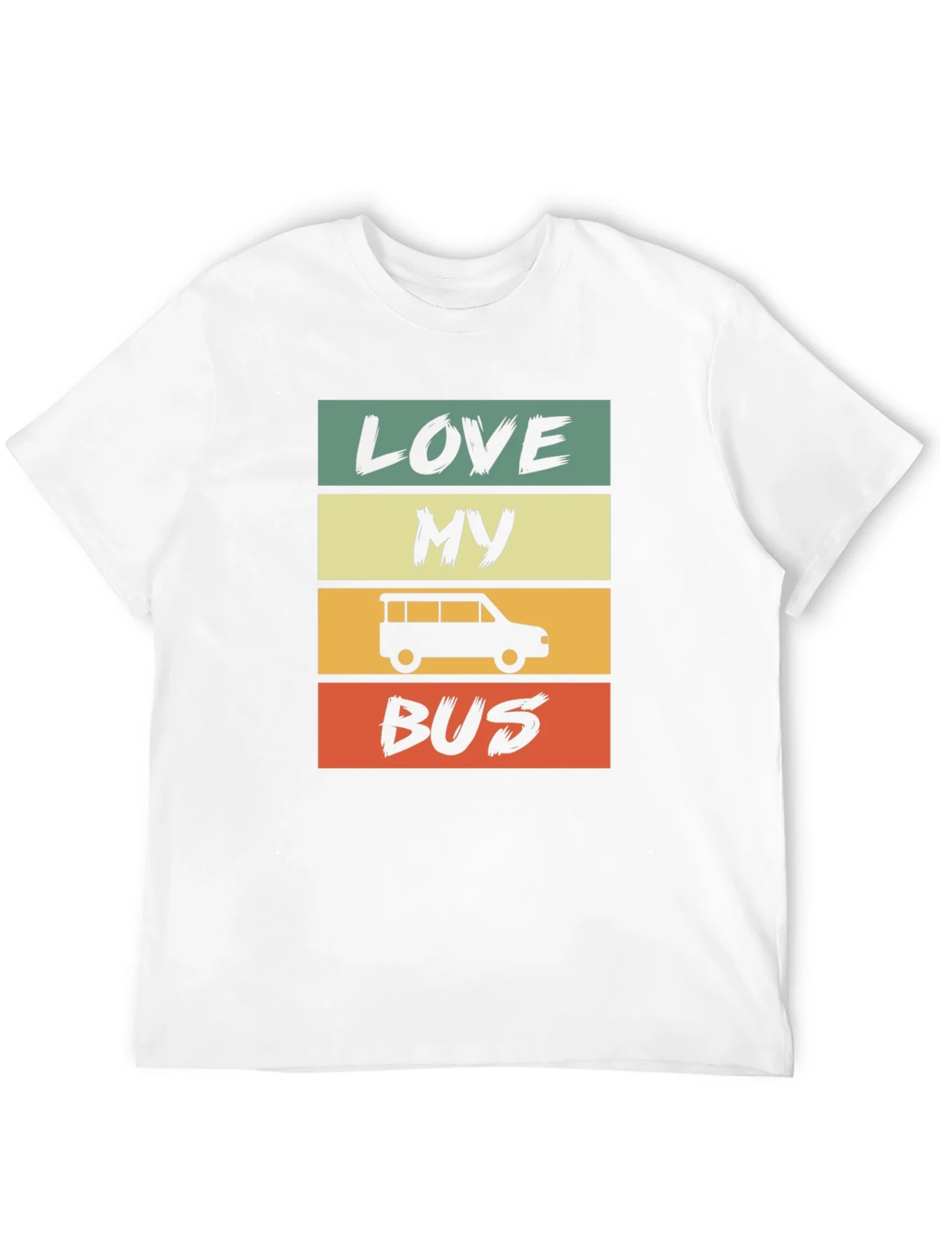 Love My Bus Retro Style T-Shirt