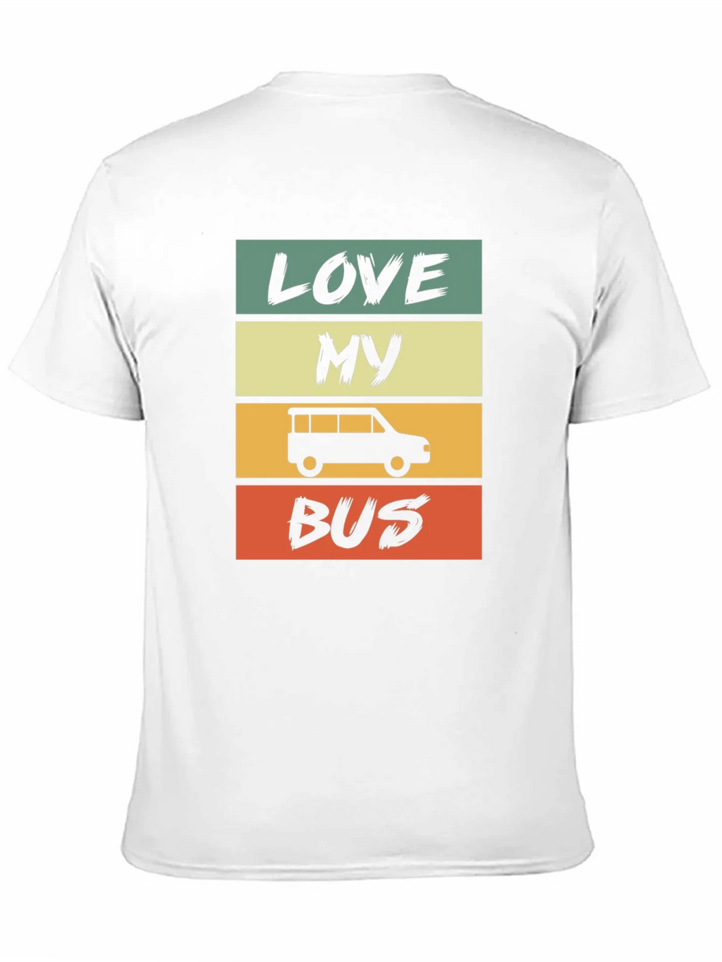 Love My Bus Retro Style T-Shirt