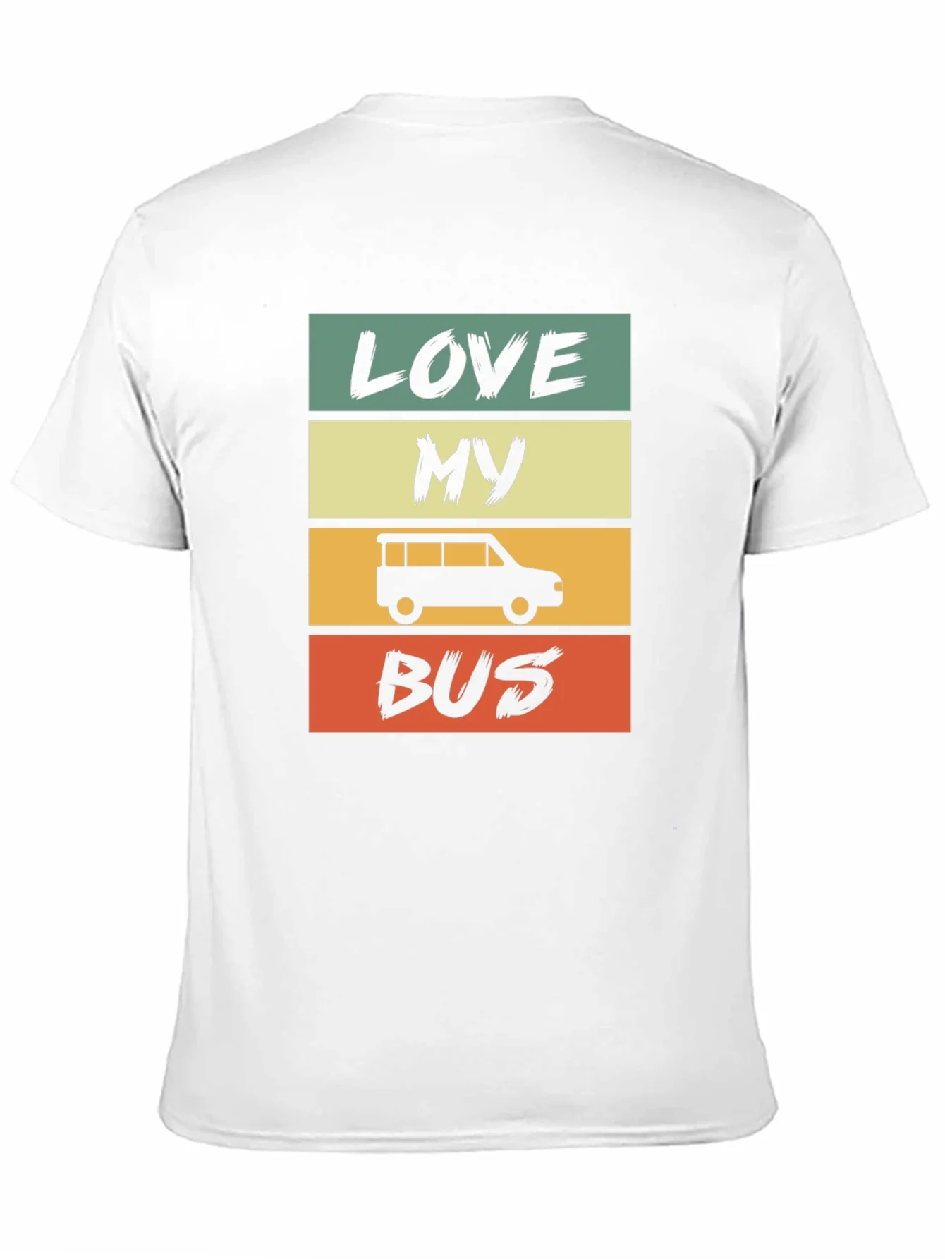Love My Bus Retro Style T-Shirt