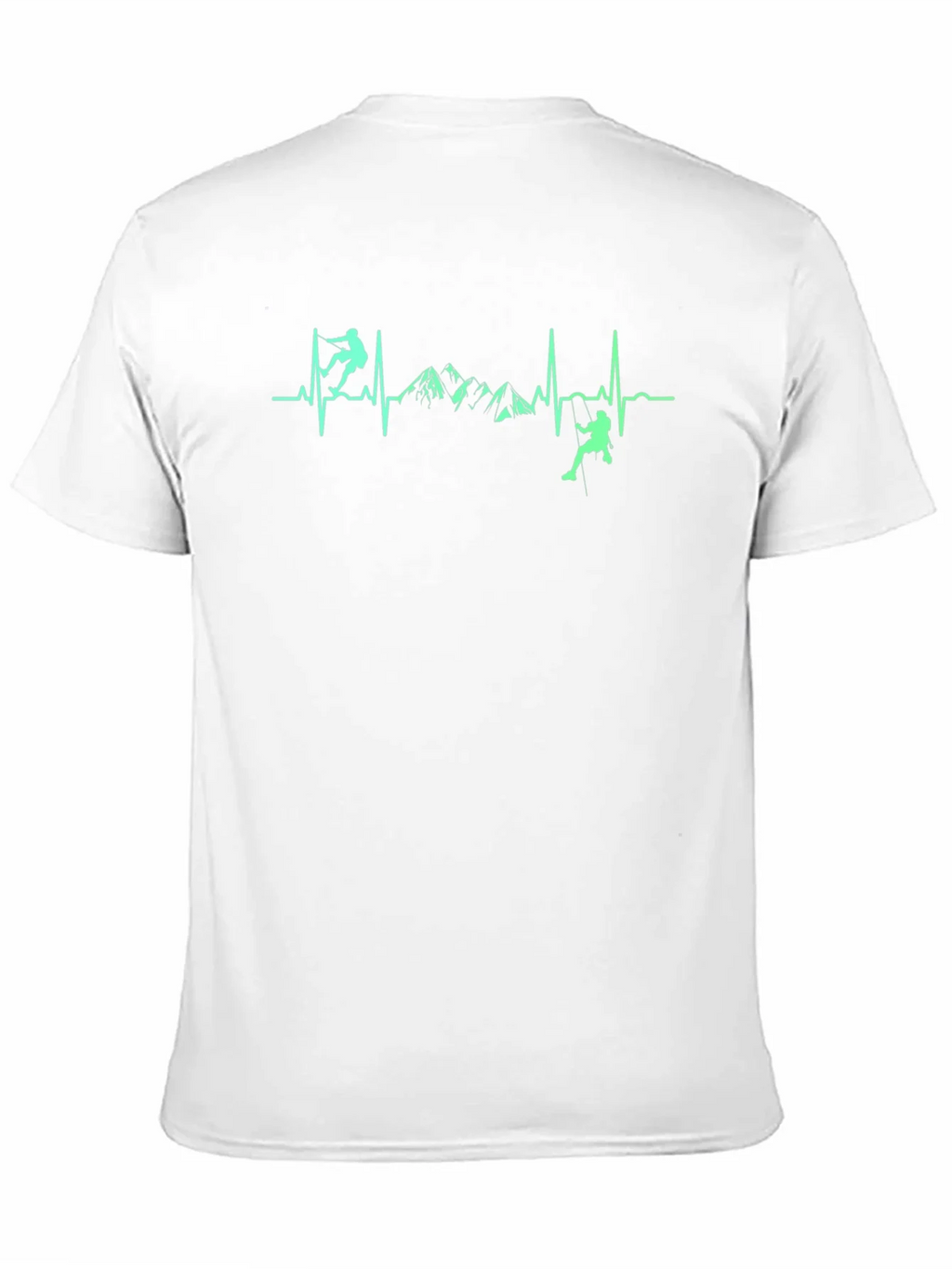 Climbing Heartbeat T-Shirt - Adventure Tee