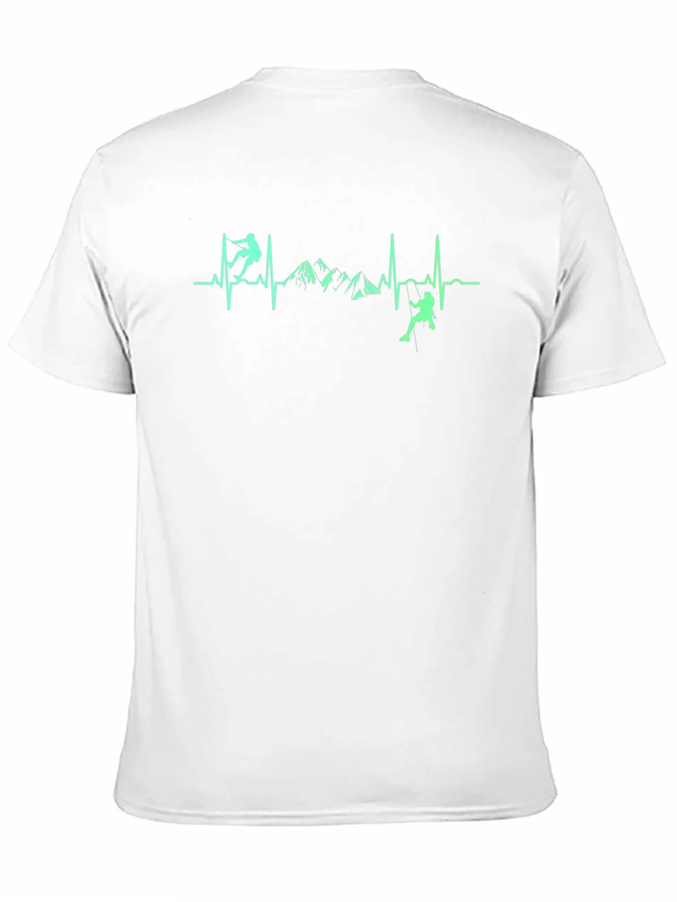 Climbing Heartbeat T-Shirt - Adventure Tee