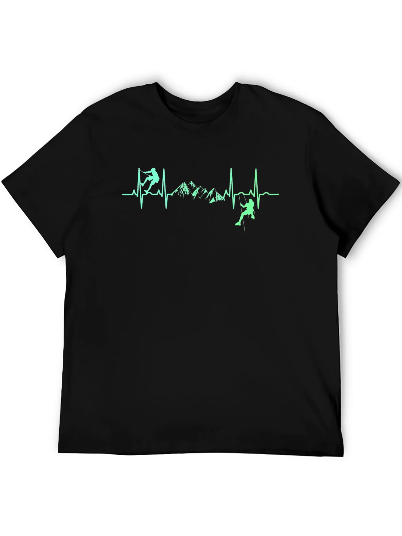 Climbing Heartbeat T-Shirt - Adventure Tee