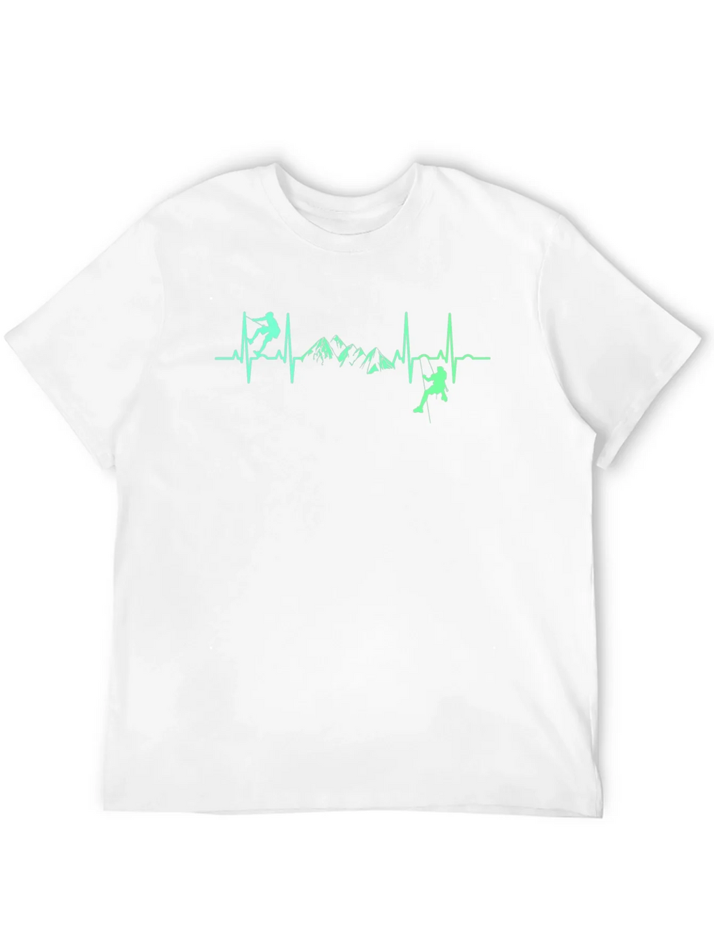 Climbing Heartbeat T-Shirt - Adventure Tee