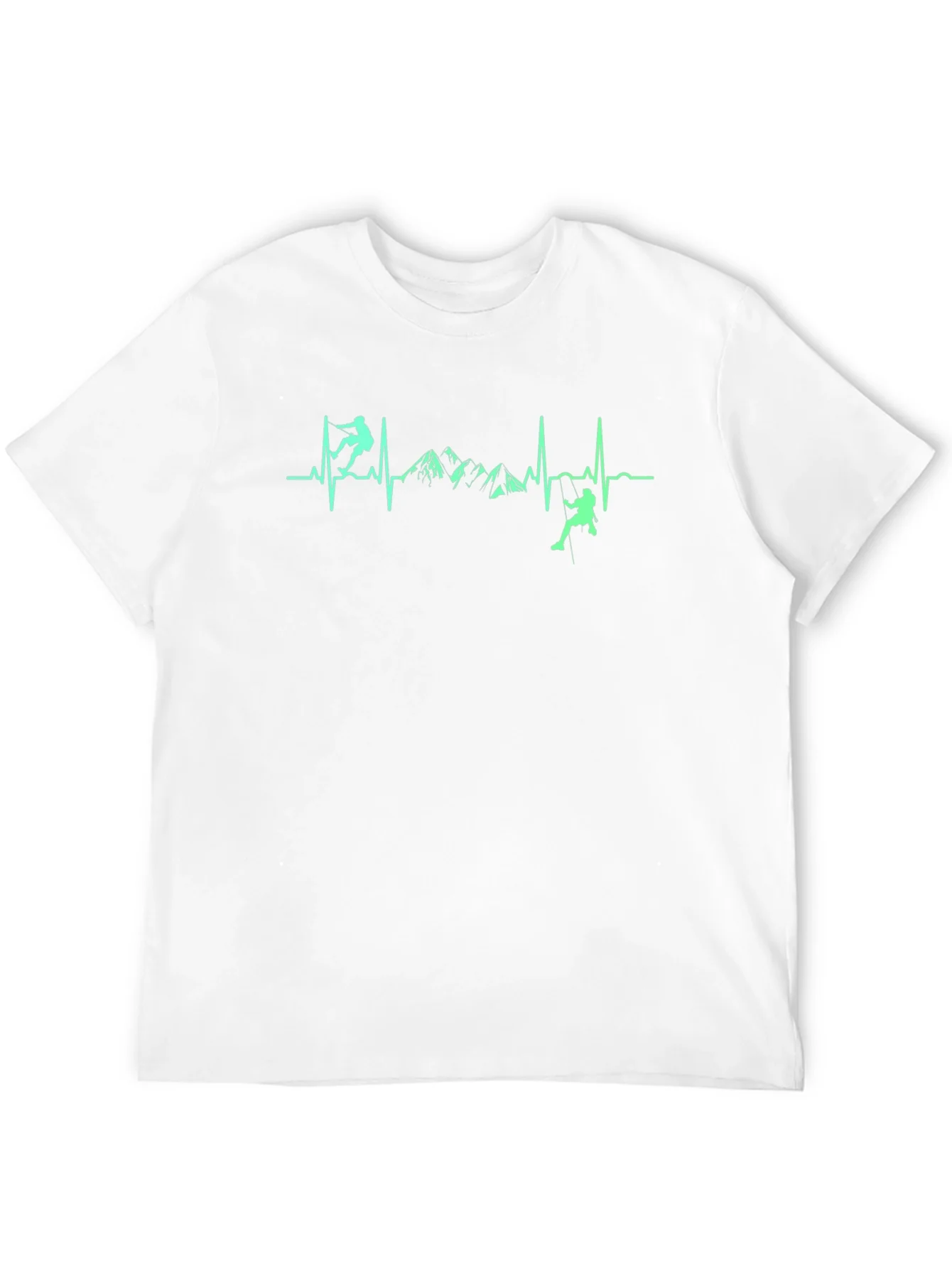 Climbing Heartbeat T-Shirt - Adventure Tee
