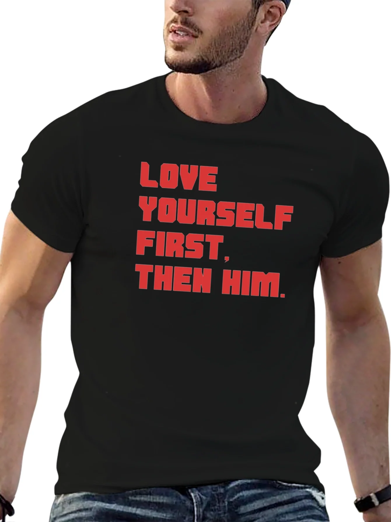Love Yourself First Graphic T-Shirt
