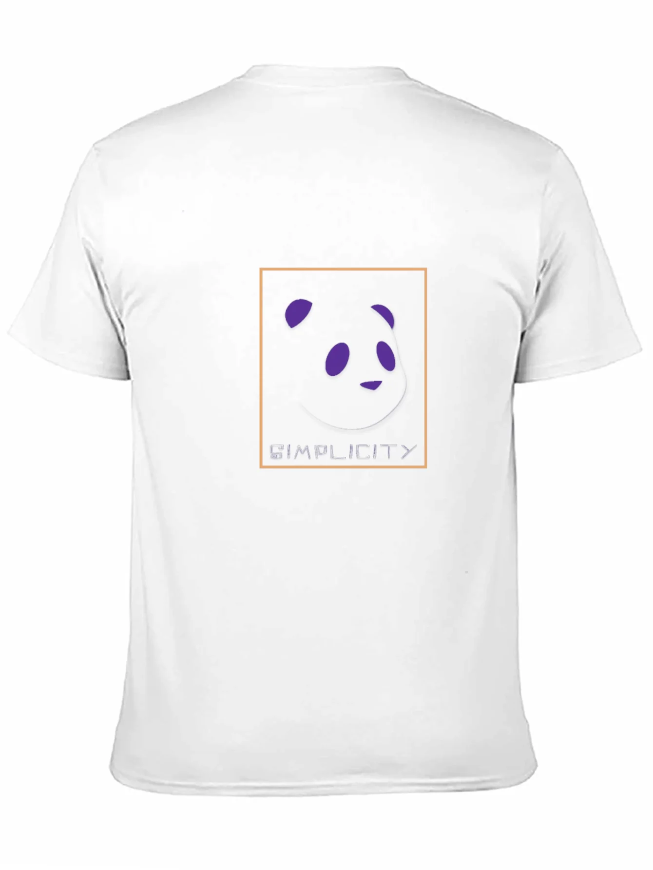 Simplicity Panda Graphic Black T-Shirt