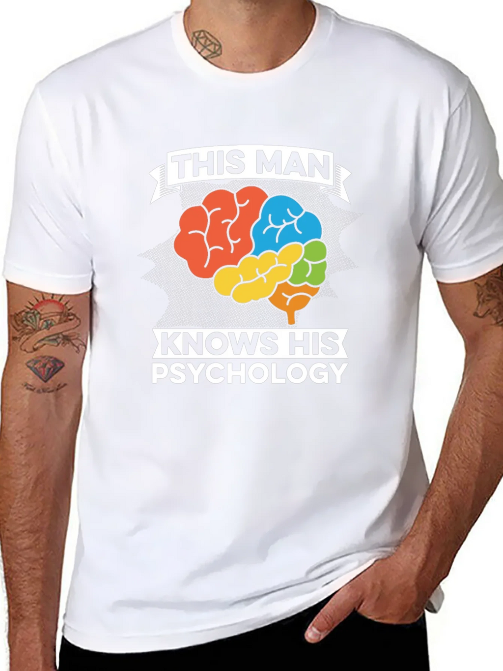 This Man Knows His Psychology Graphic Tee