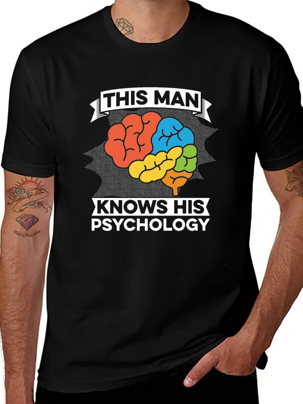 This Man Knows His Psychology Graphic Tee