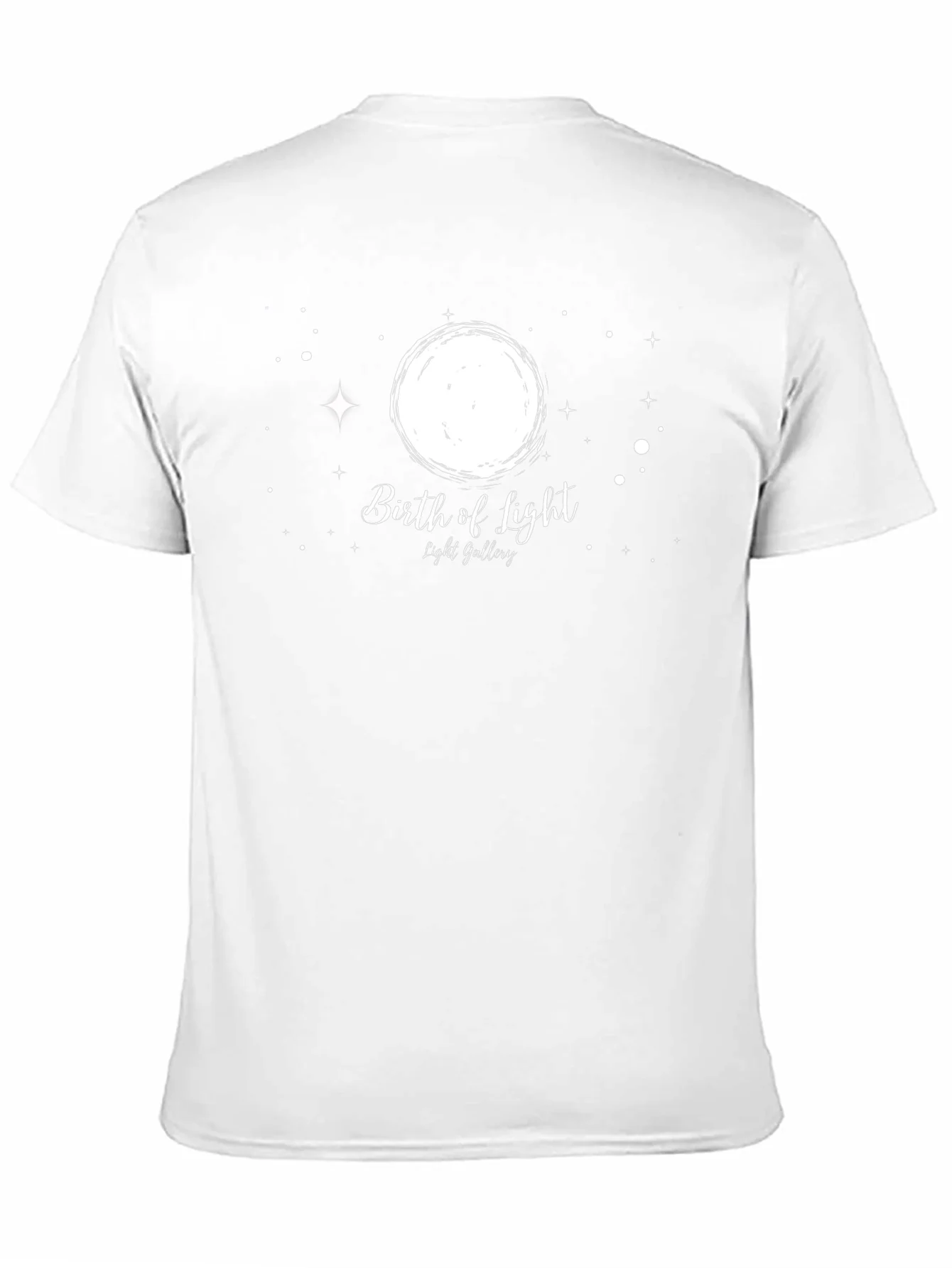 Birth of Light Black T-Shirt