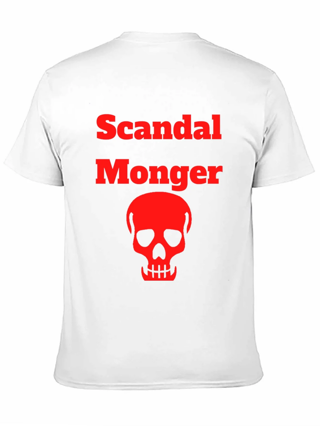 Scandal Monger Skull Graphic Tee