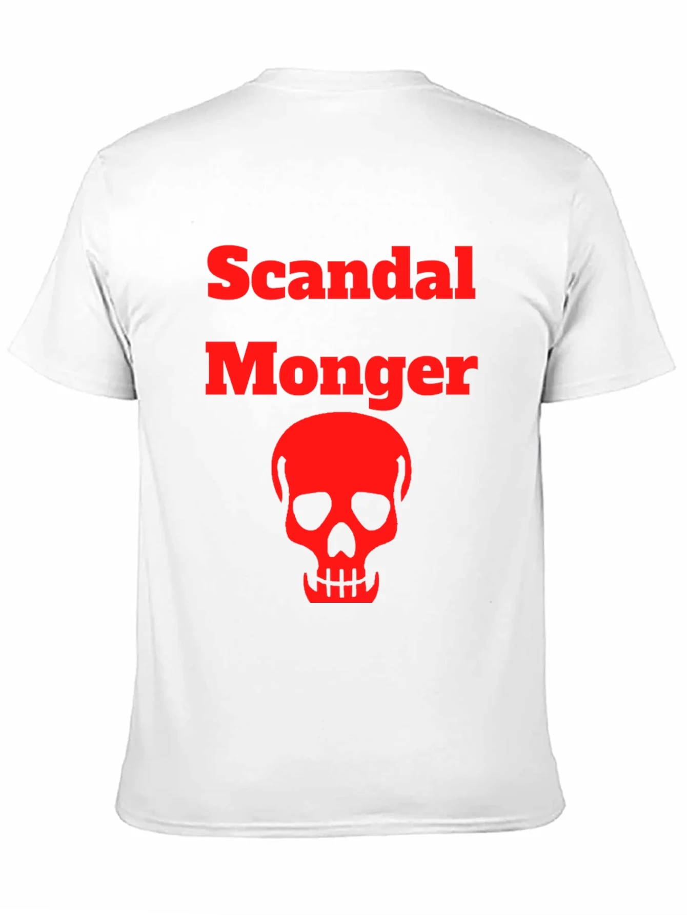 Scandal Monger Skull Graphic Tee