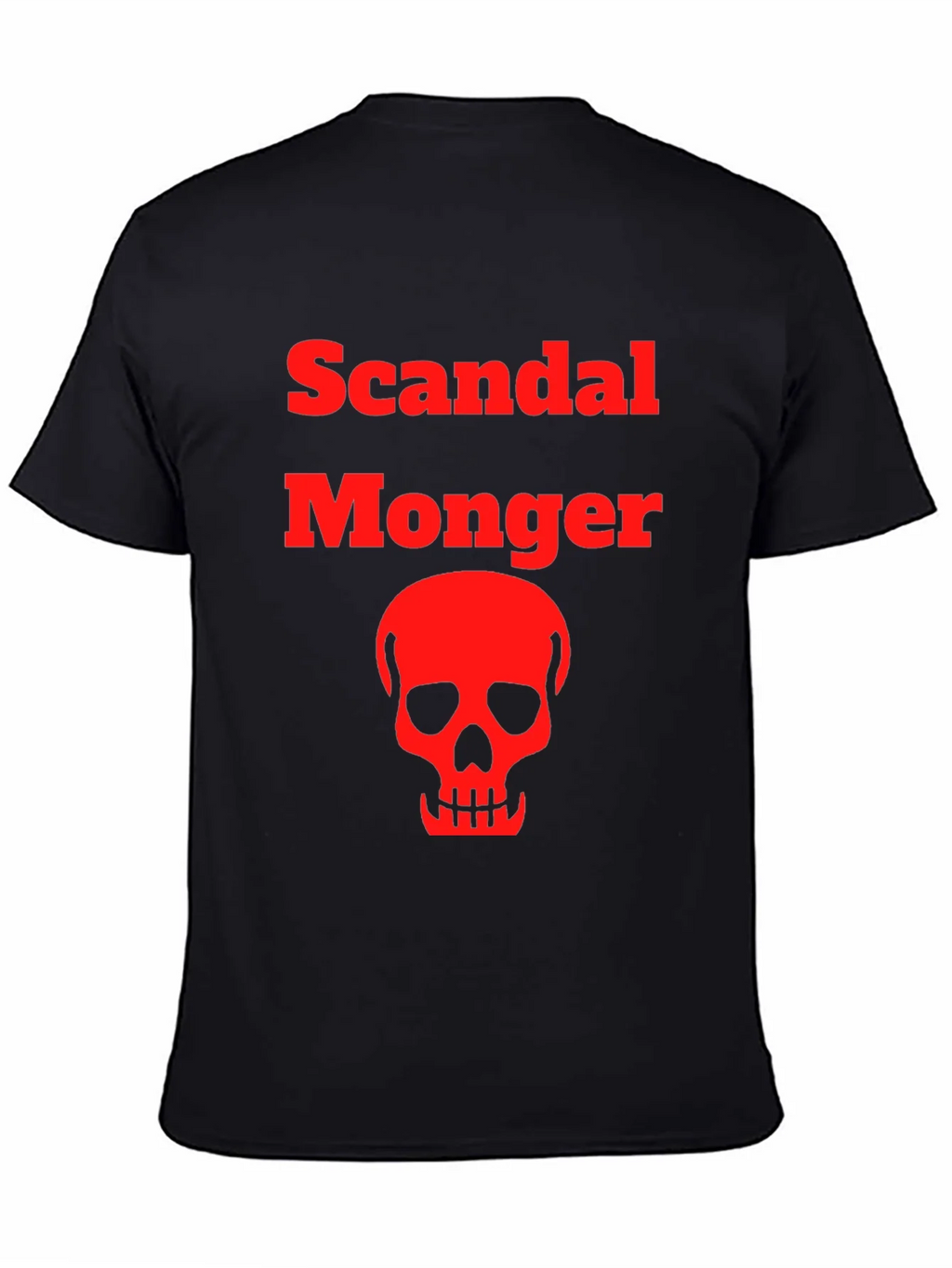 Scandal Monger Skull Graphic Tee