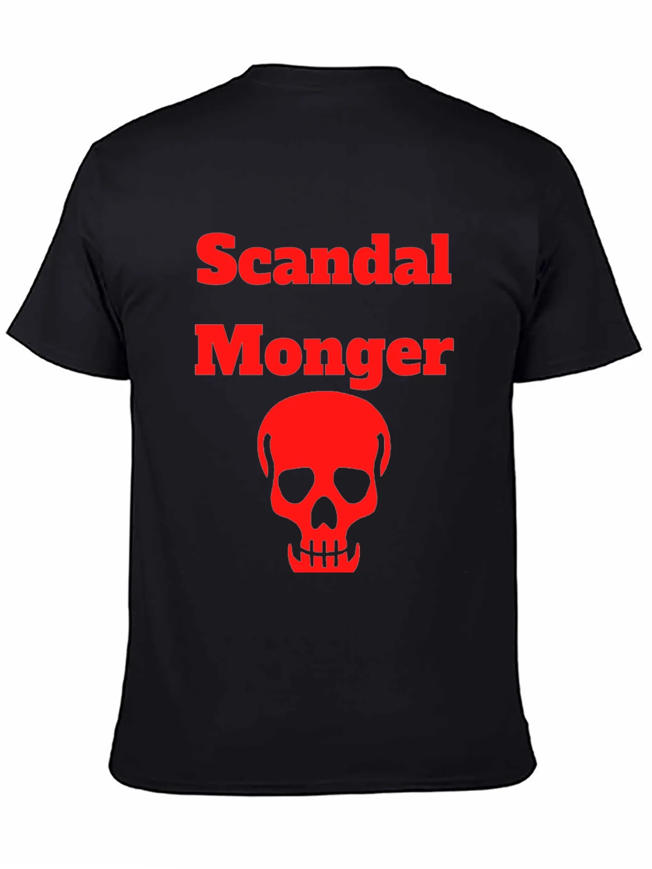 Scandal Monger Skull Graphic Tee
