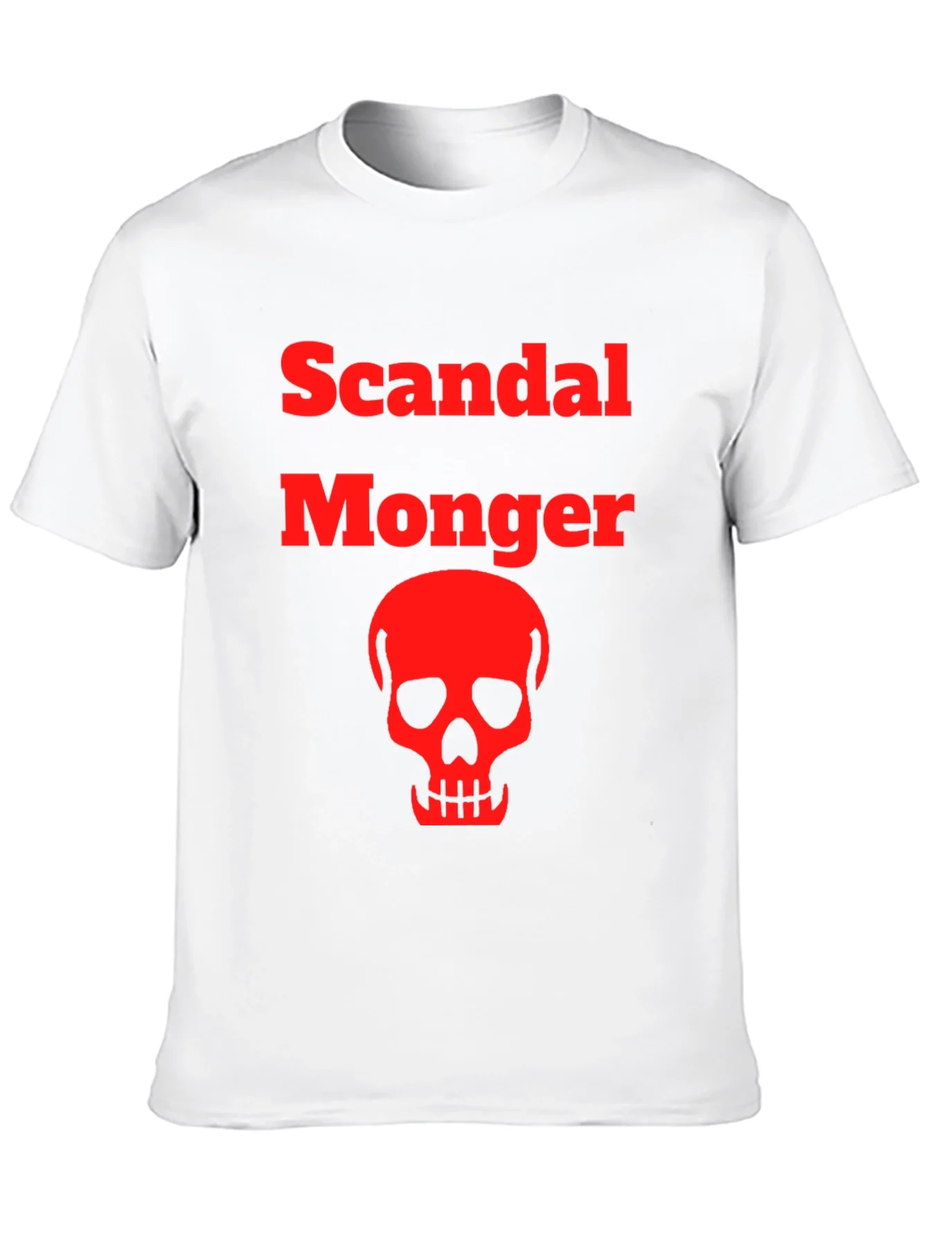 Scandal Monger Skull Graphic Tee