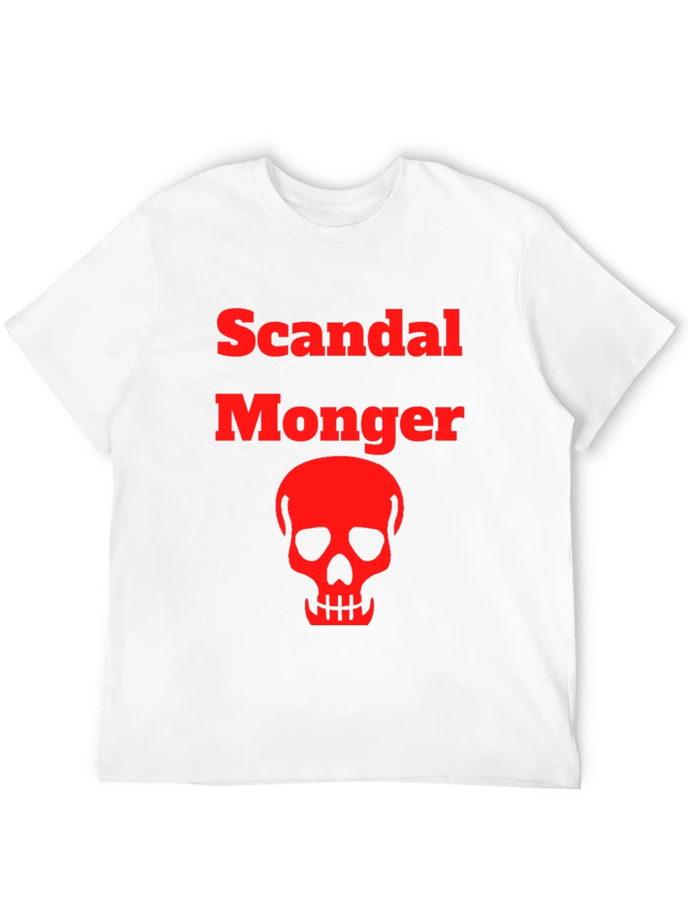 Scandal Monger Skull Graphic Tee