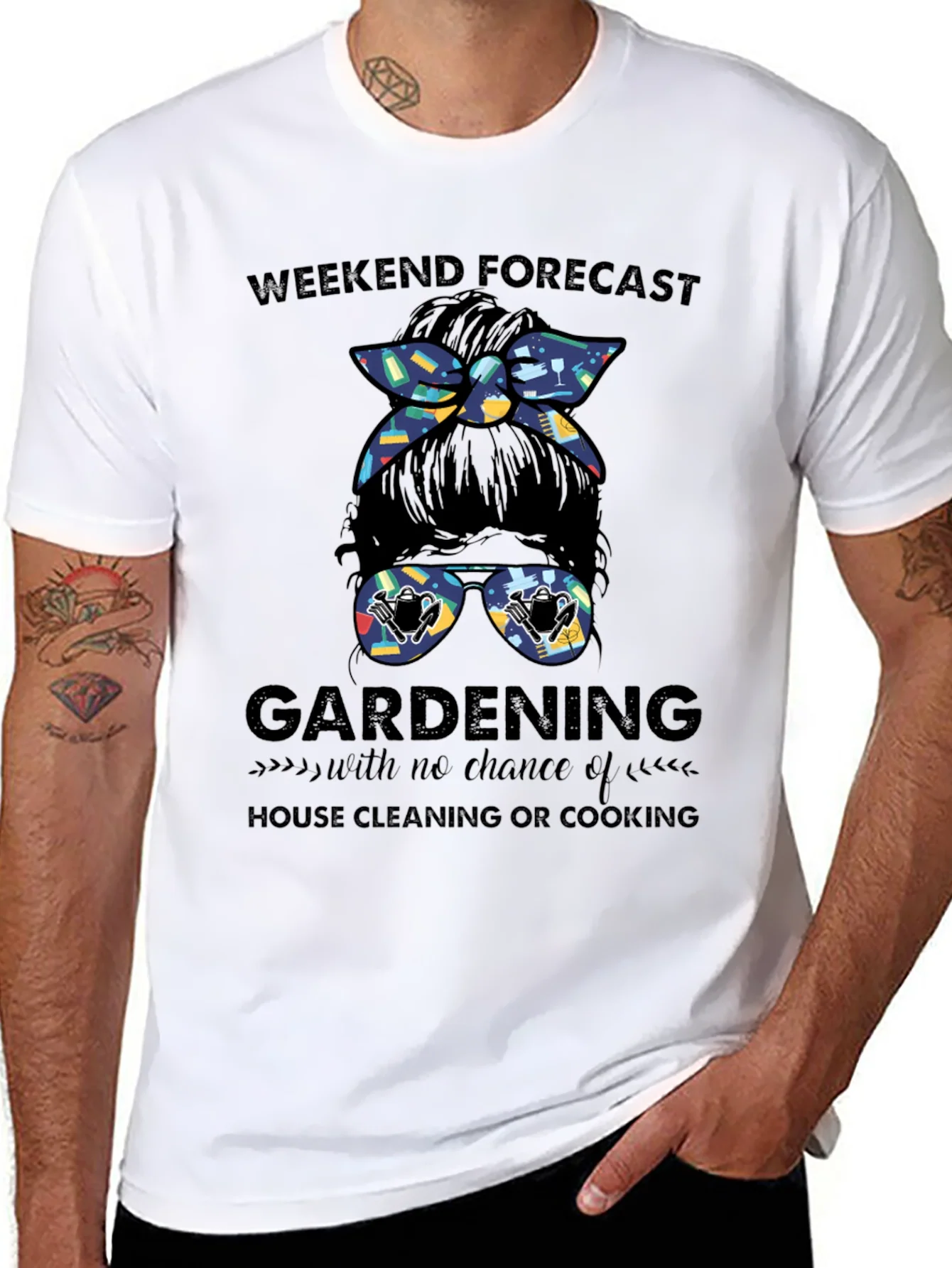 Gardening Weekend Forecast T-Shirt