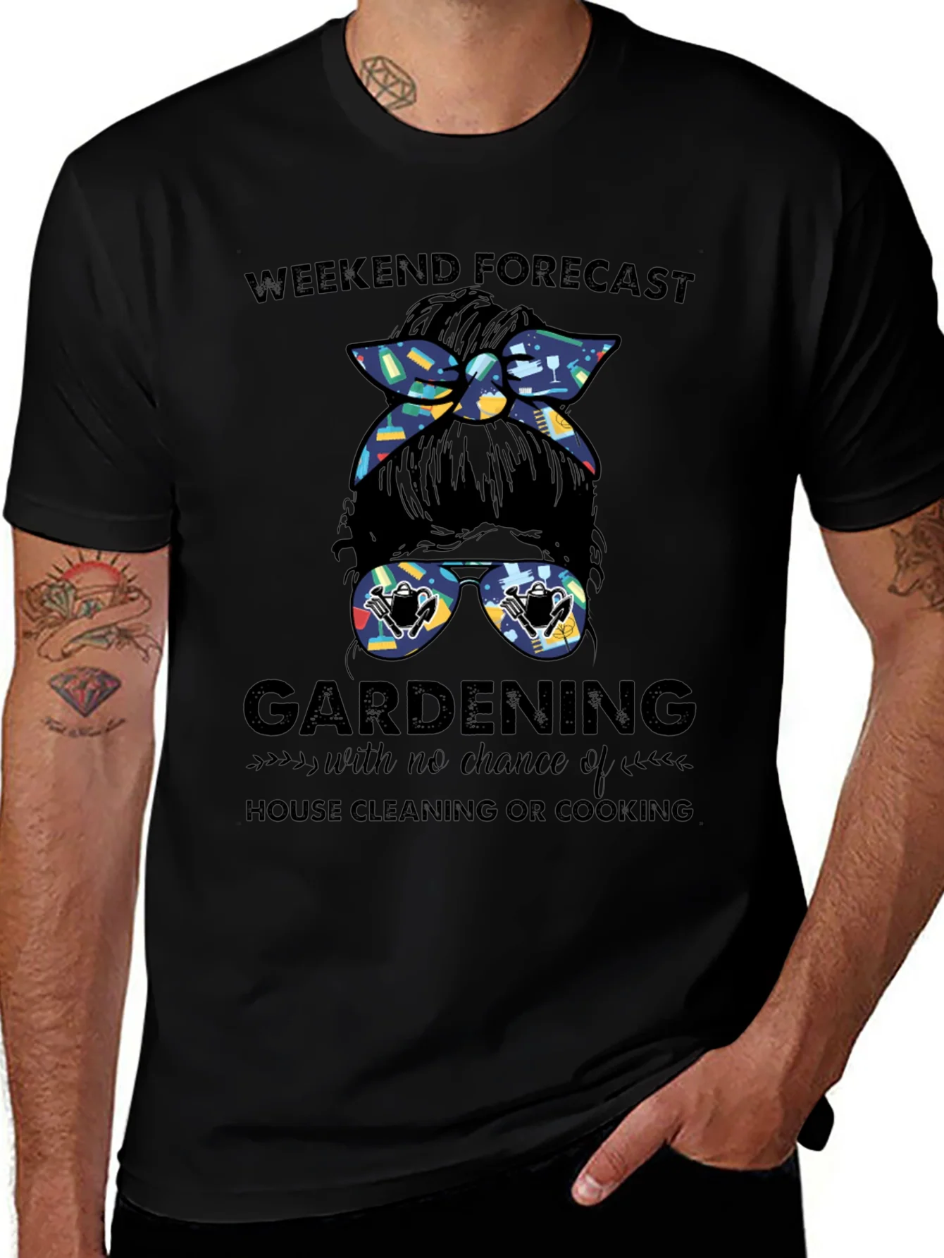 Gardening Weekend Forecast T-Shirt