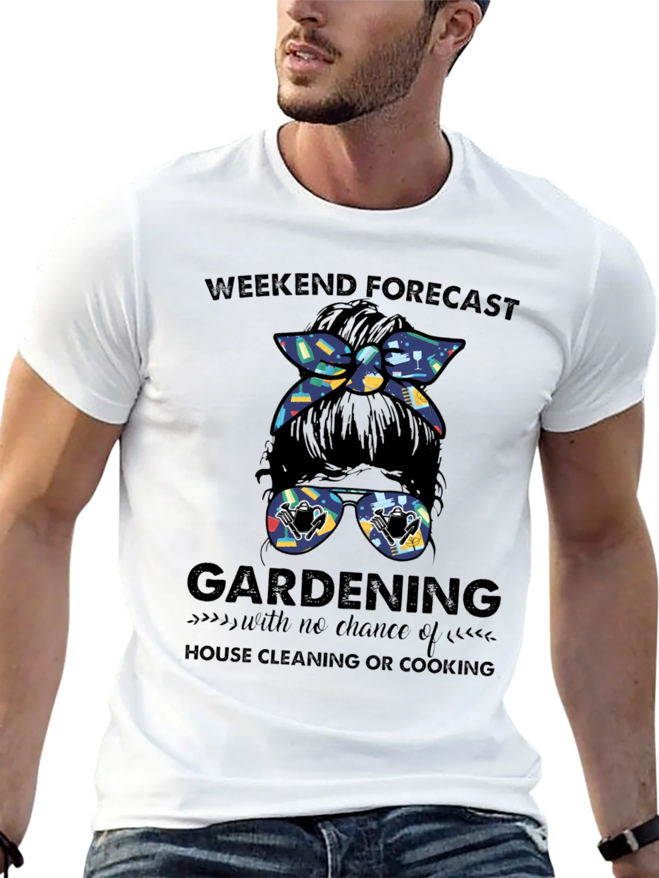 Gardening Weekend Forecast T-Shirt