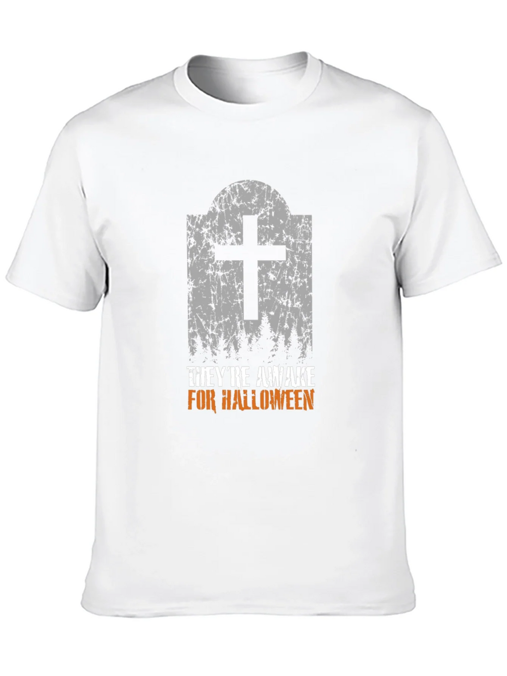 Halloween Tombstone T-Shirt - Theyre Awake!