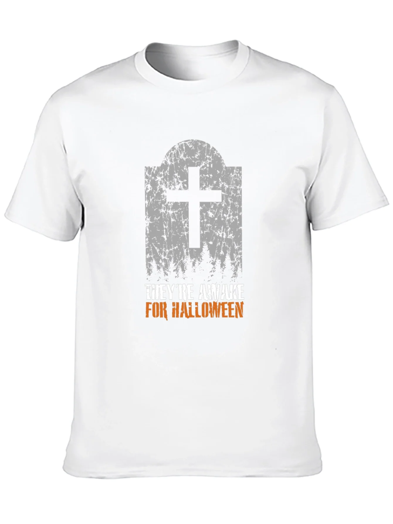 Halloween Tombstone T-Shirt - Theyre Awake!