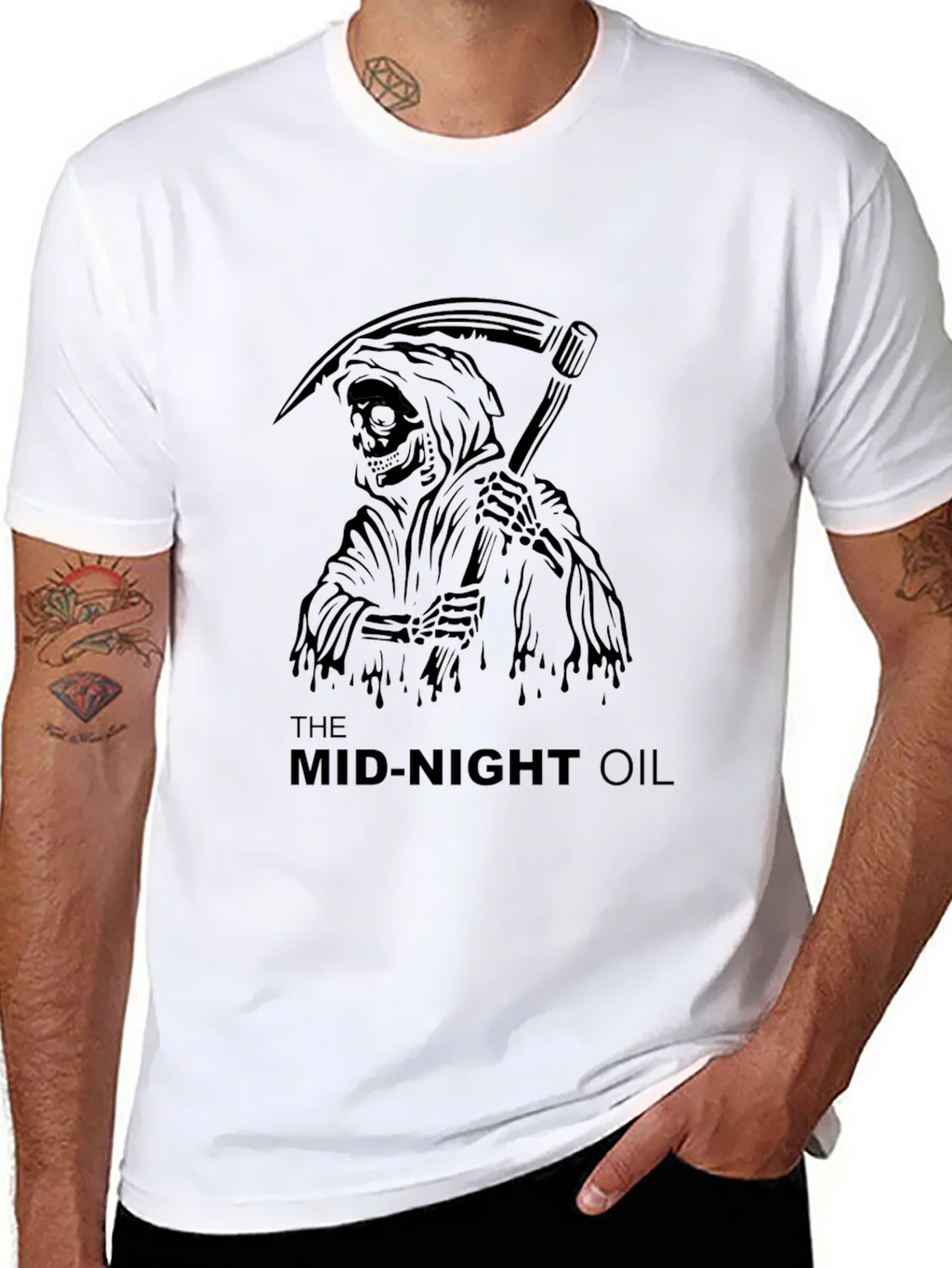 Grim Reaper T-Shirt - The Mid-Night Oil