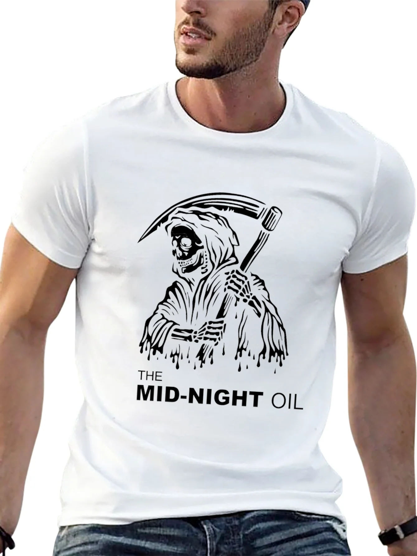 Grim Reaper T-Shirt - The Mid-Night Oil