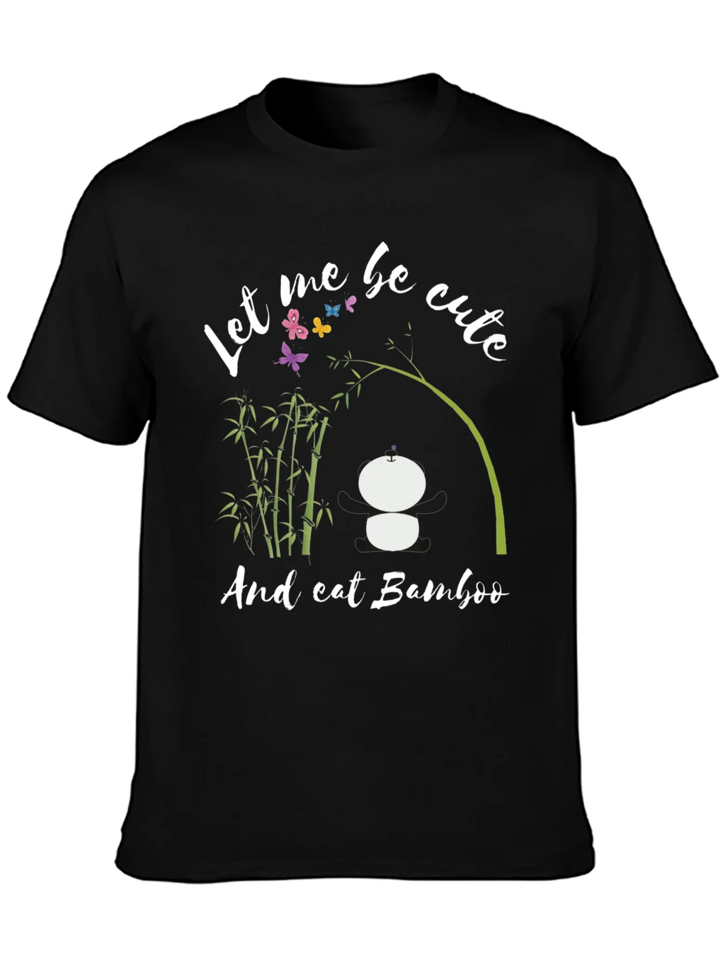 Cute Panda Bamboo T-Shirt