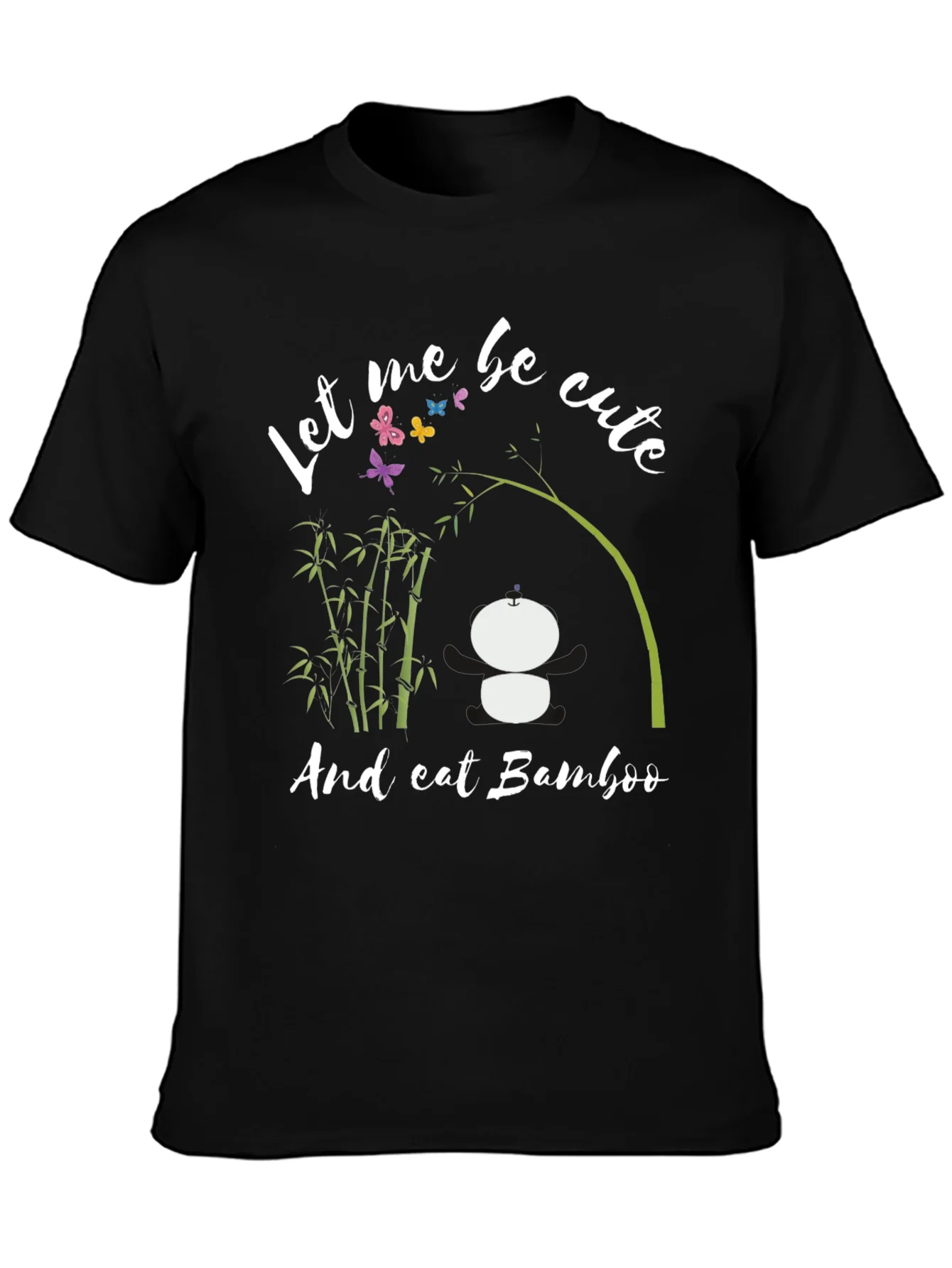 Cute Panda Bamboo T-Shirt