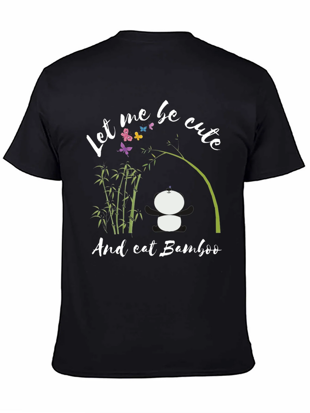 Cute Panda Bamboo T-Shirt