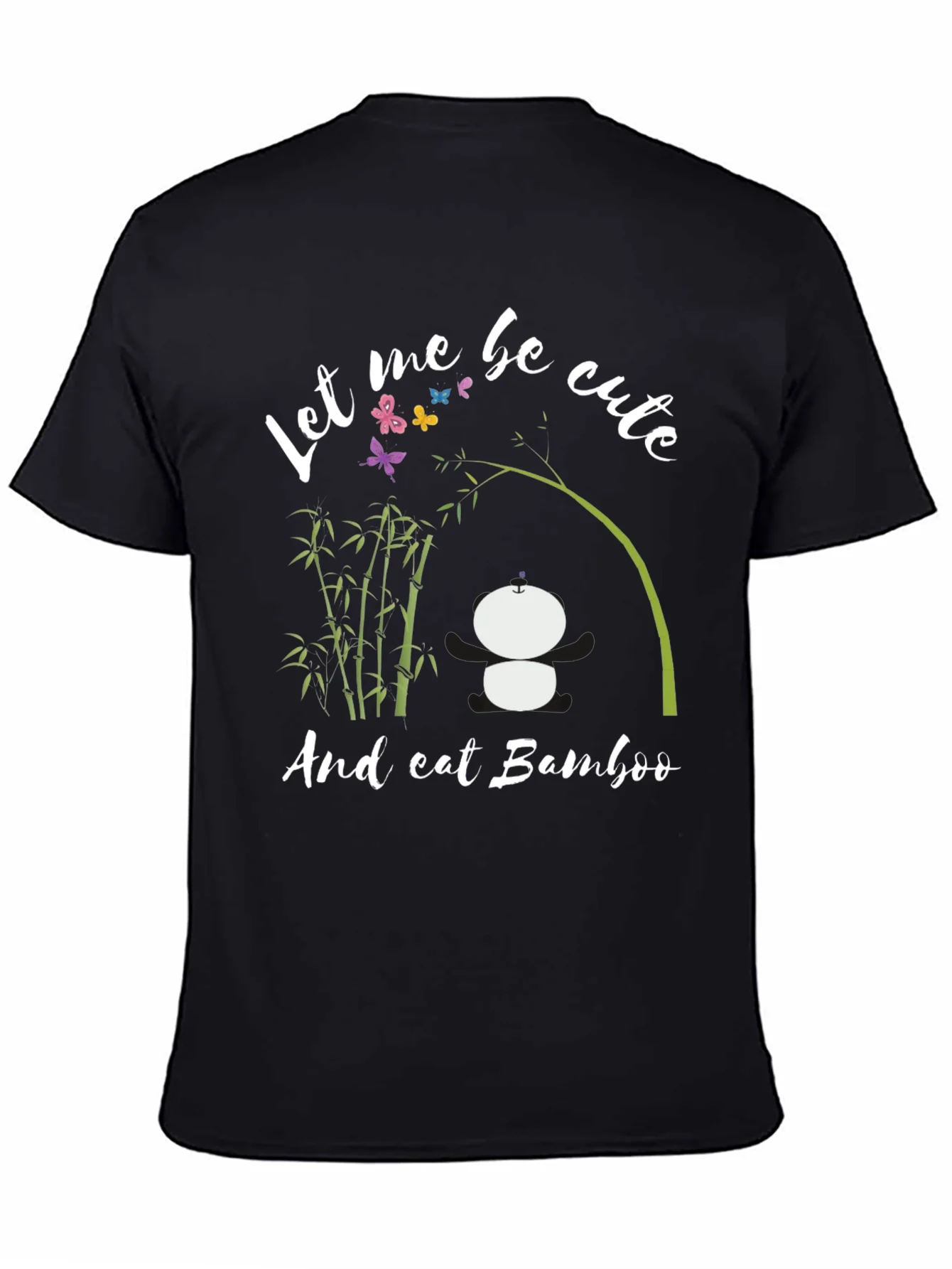 Cute Panda Bamboo T-Shirt