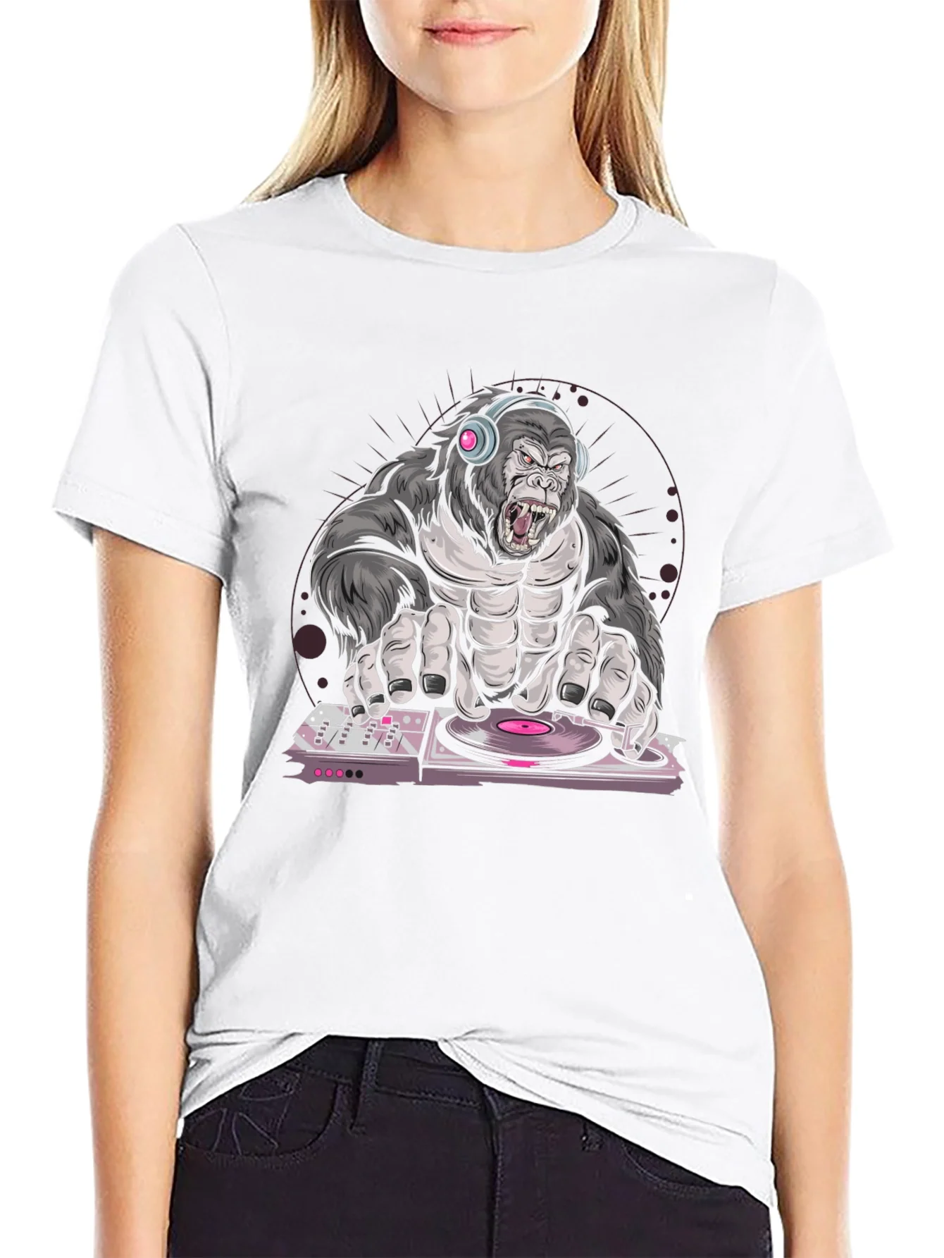 DJ Gorilla Graphic T-Shirt