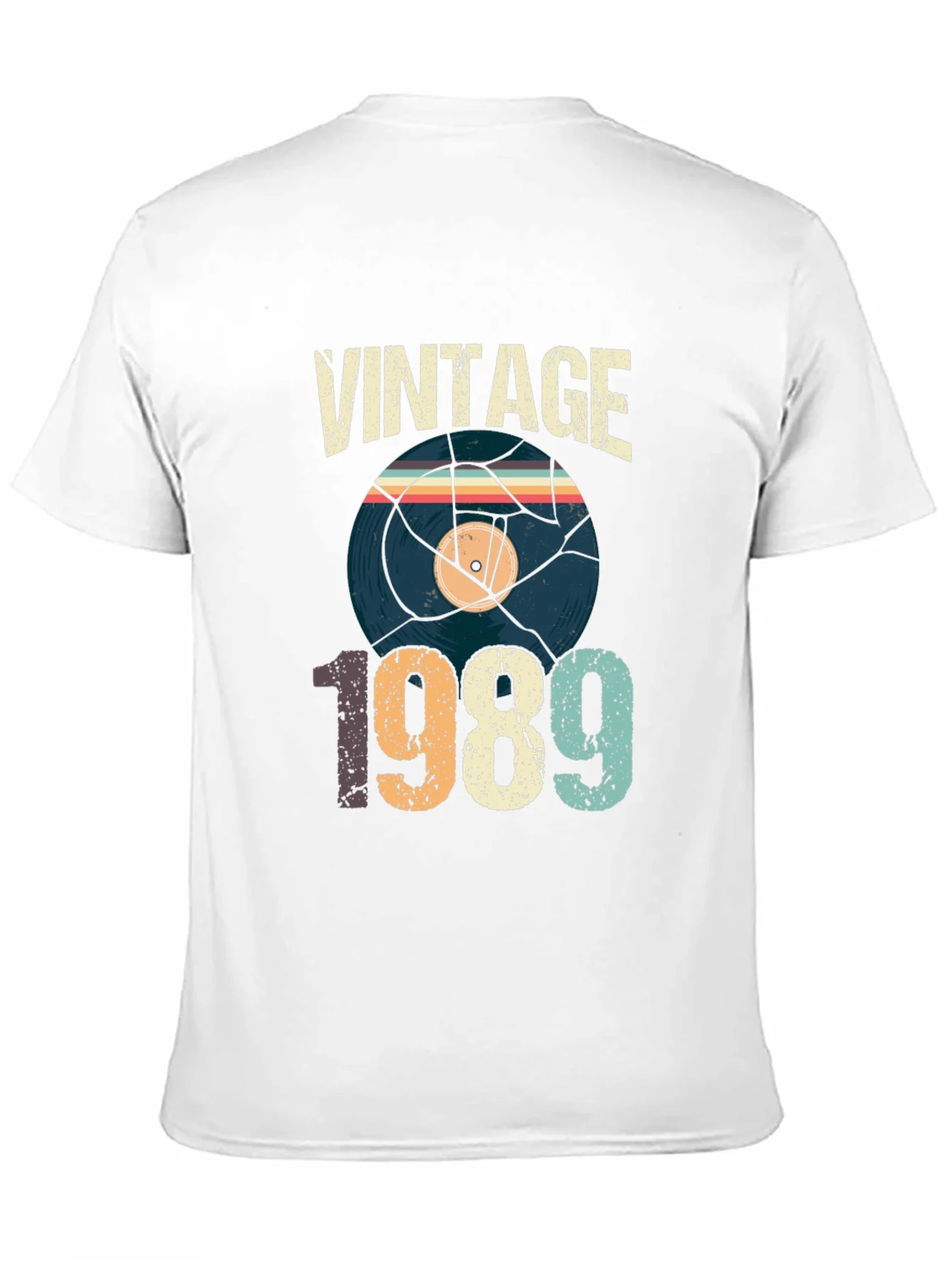 Vintage 1989 Record Graphic Tee