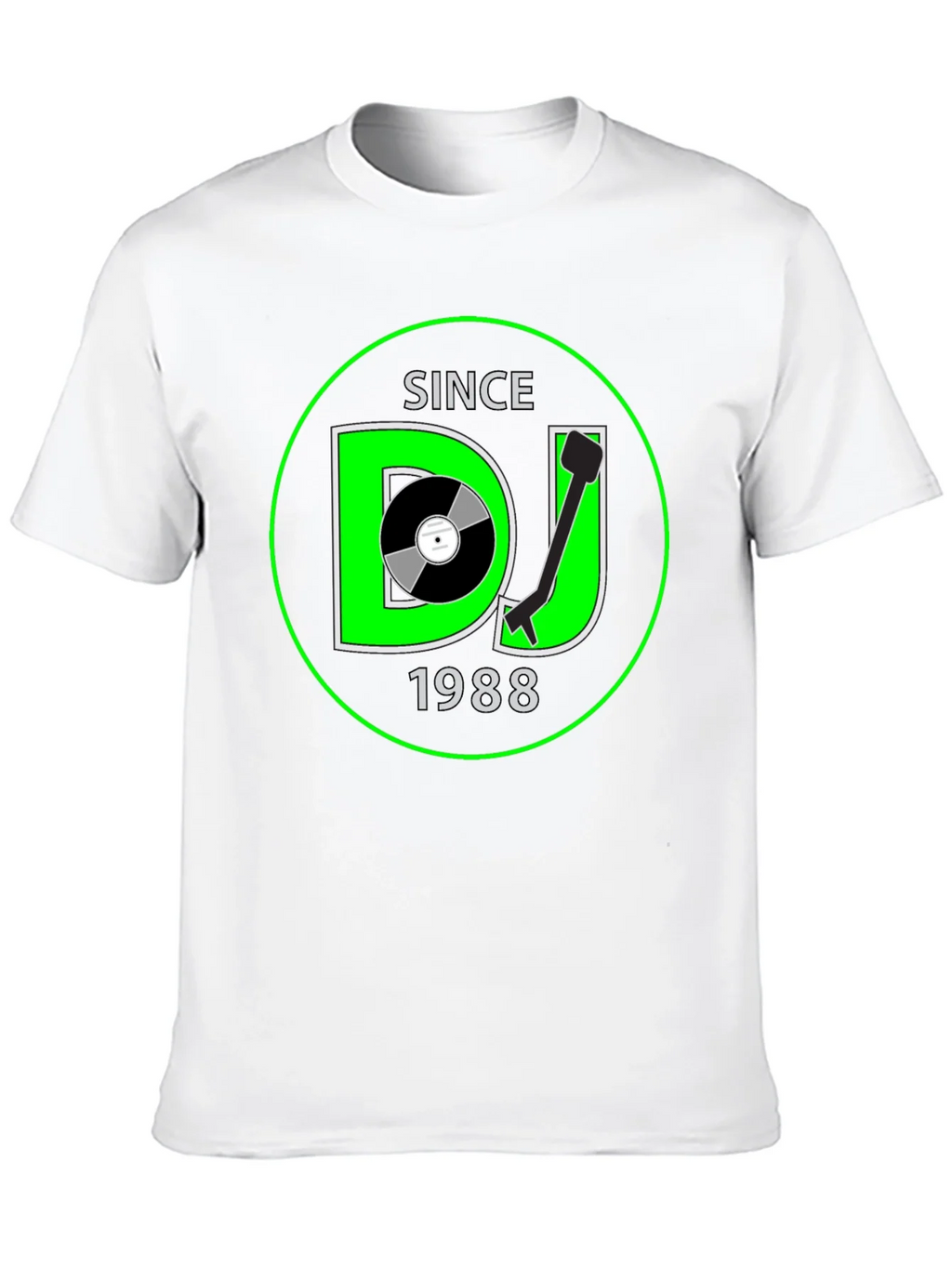 DJ Since 1988 Black Graphic Tee