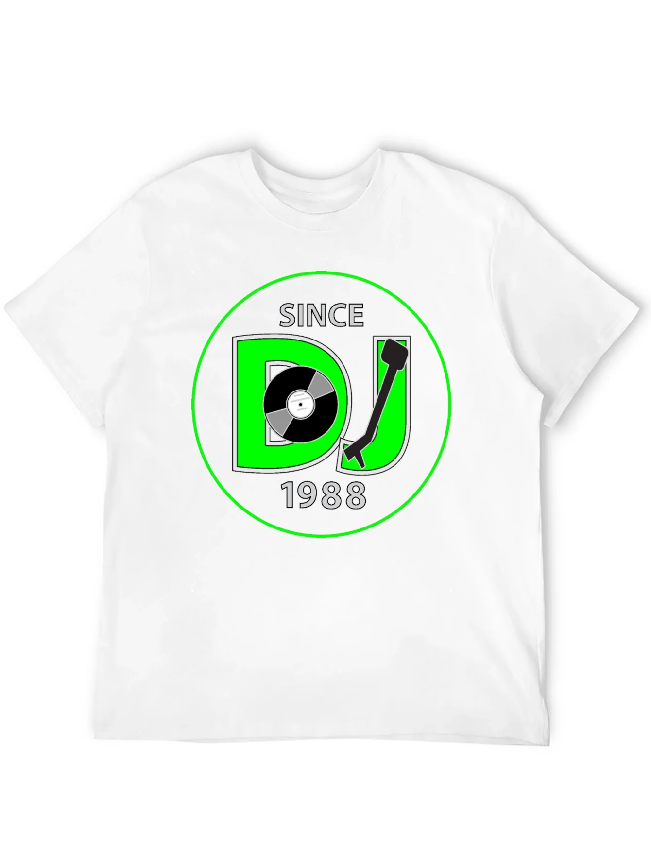 DJ Since 1988 Black Graphic Tee