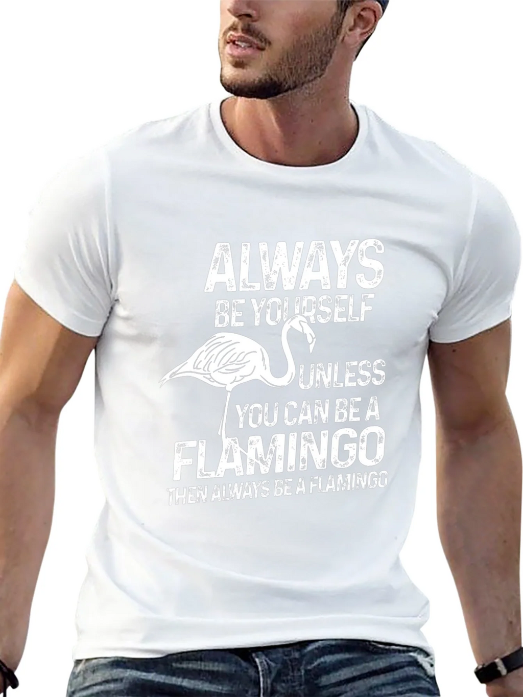 Always Be A Flamingo Graphic T-Shirt
