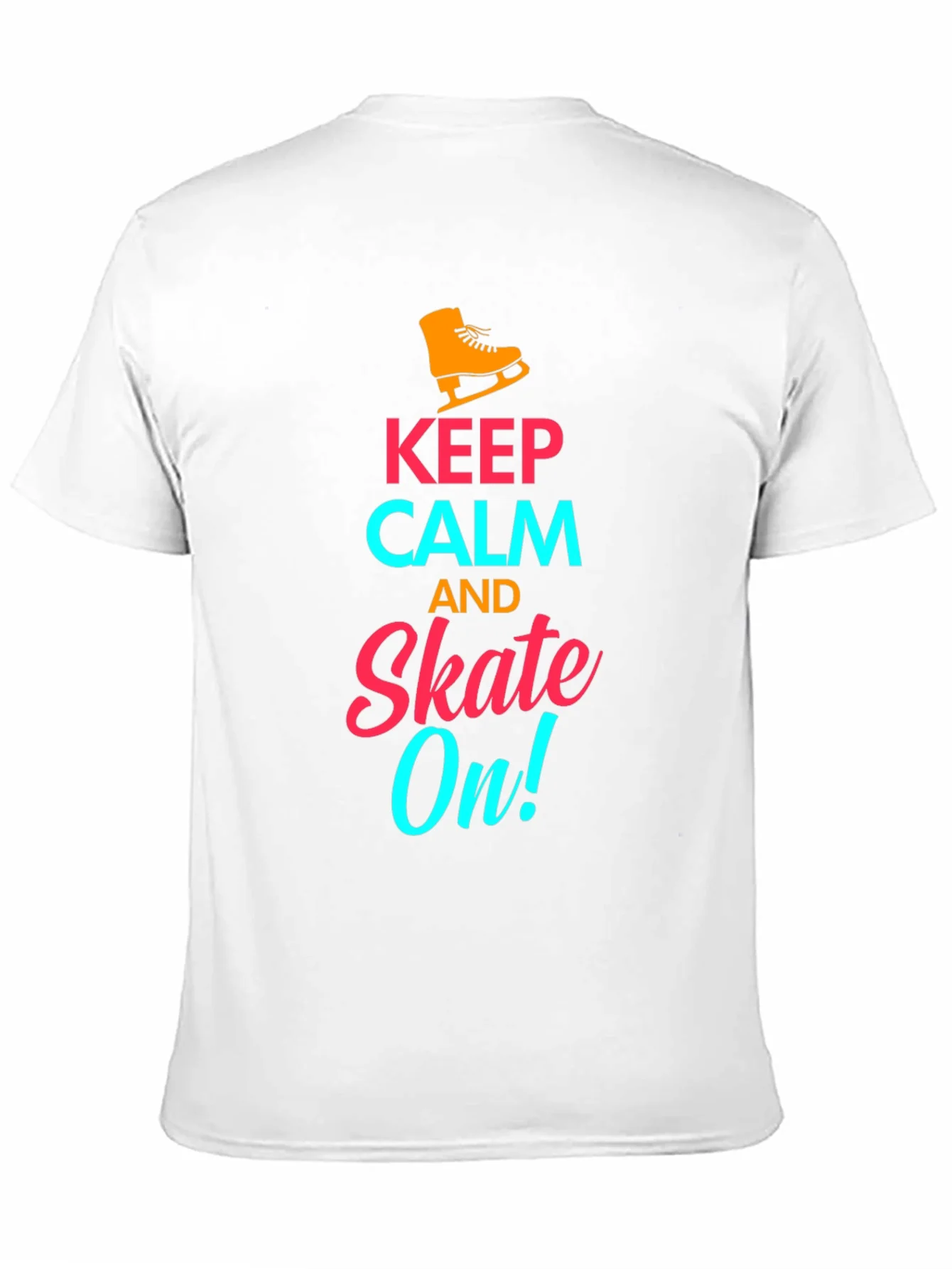 Keep Calm and Skate On! - Novelty T-Shirt