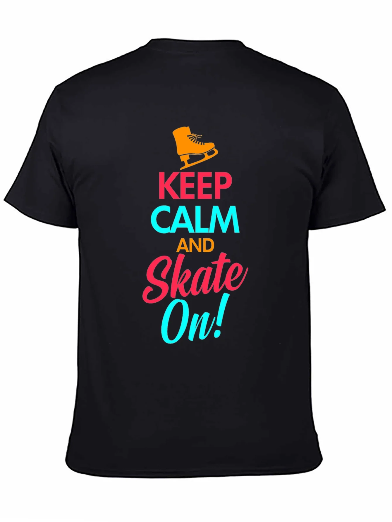 Keep Calm and Skate On! - Novelty T-Shirt