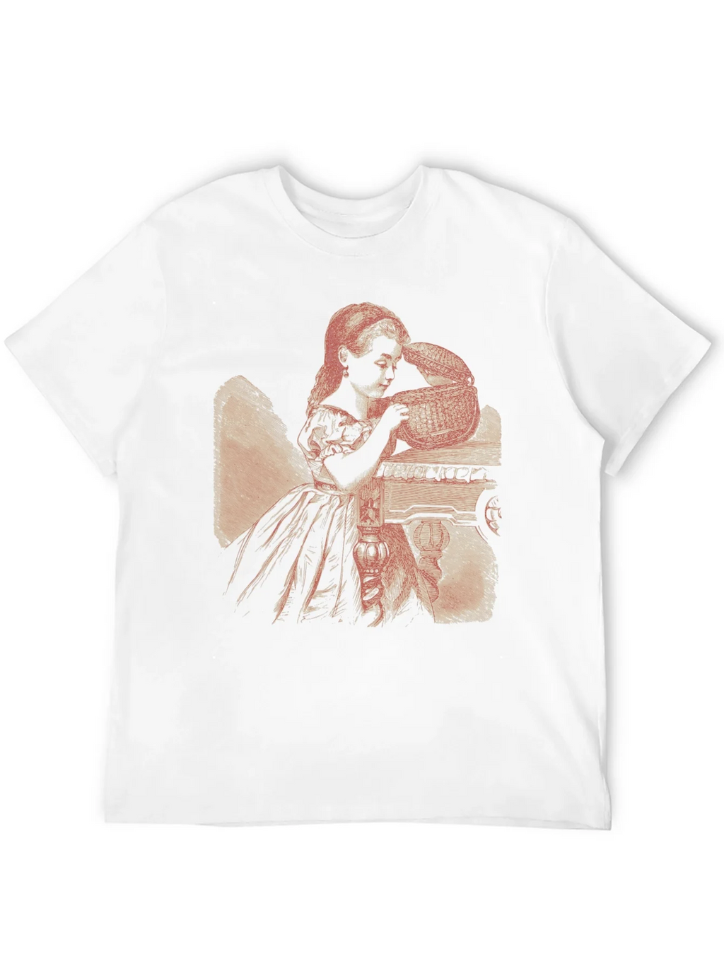 Graphic Print Tee - Alice Inspired