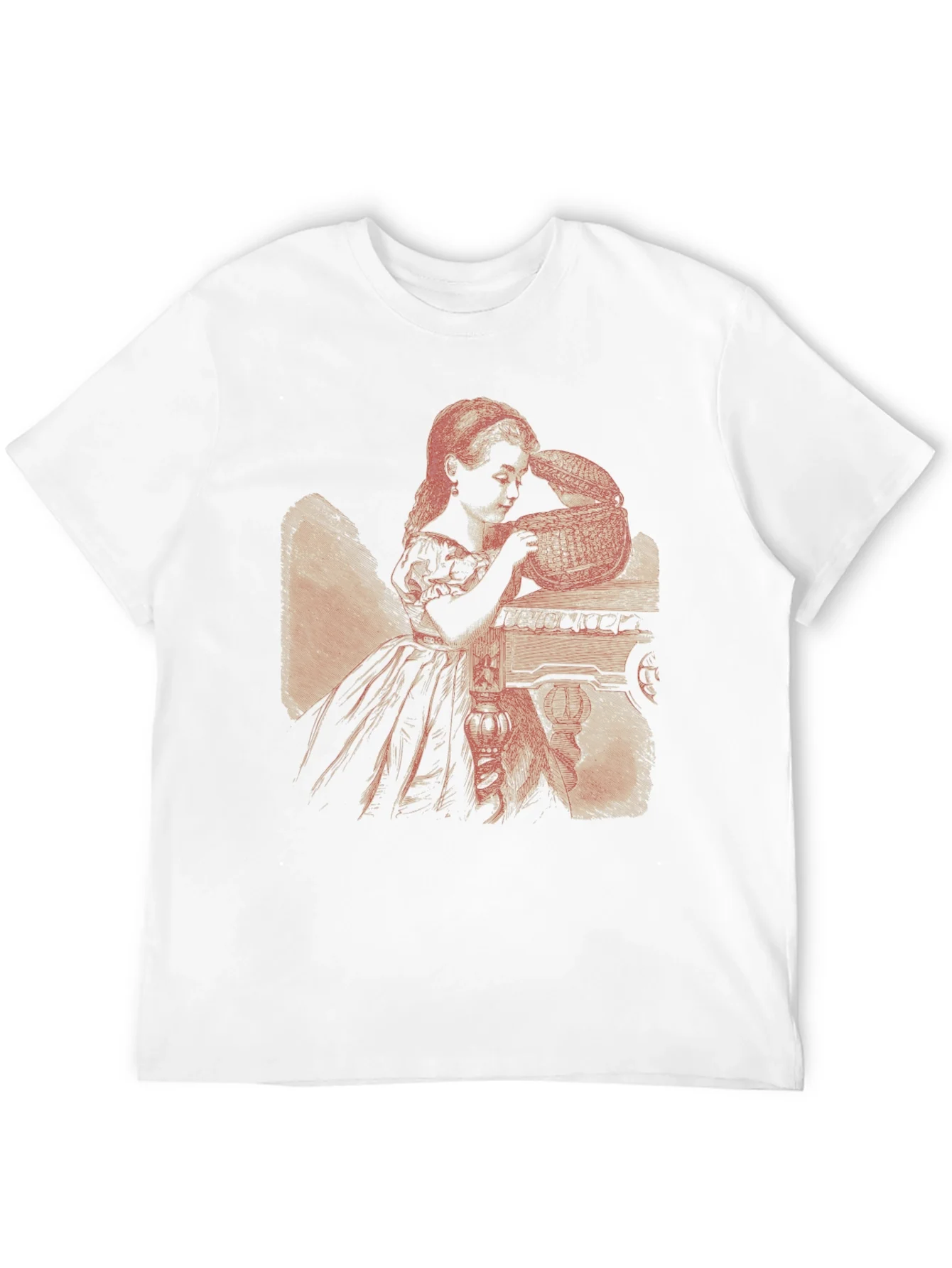 Graphic Print Tee - Alice Inspired